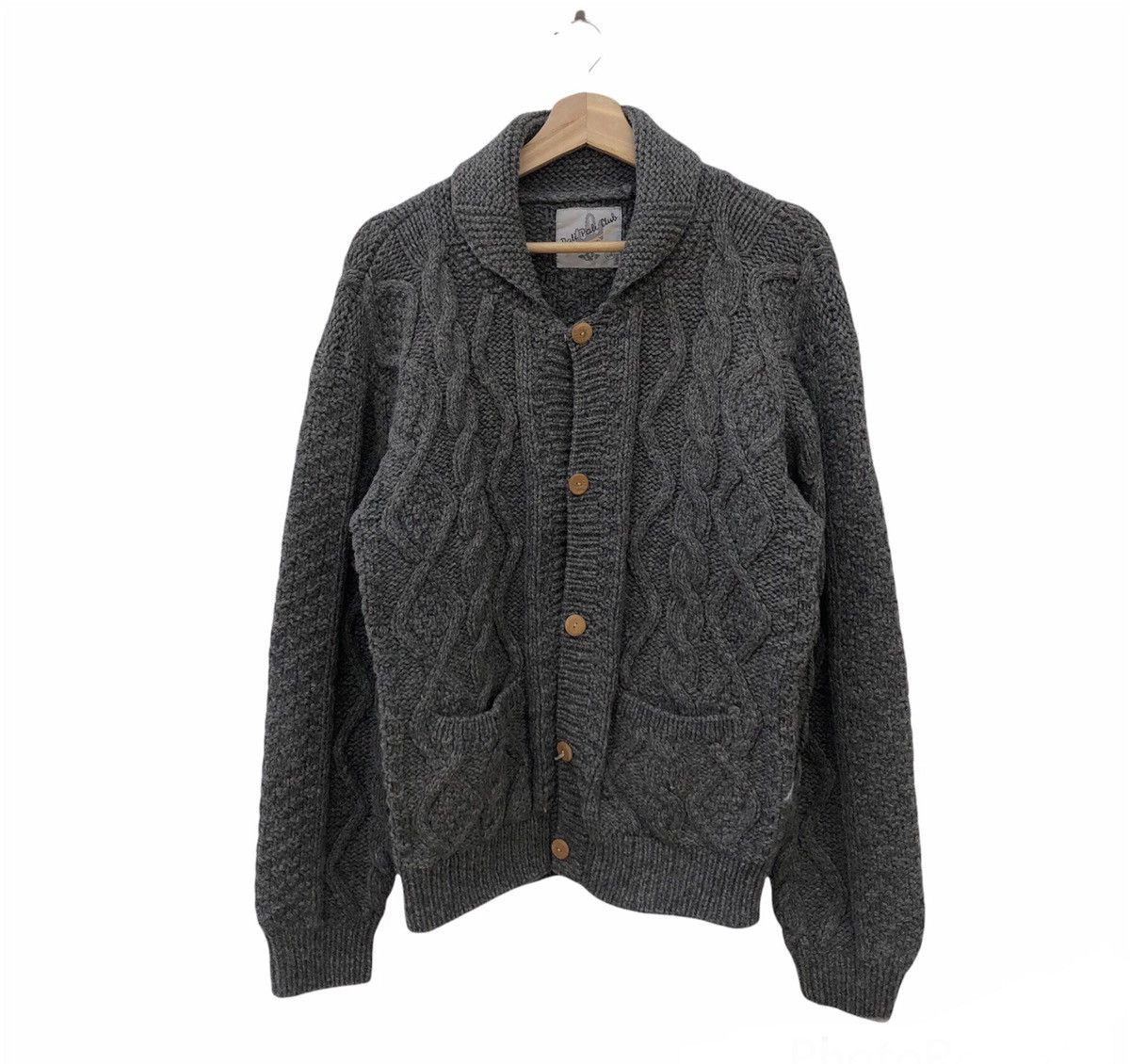 Japanese Brand VINTAGE KNITWEAR CARDIGAN PALI PALI CLUB Size US L / EU 52-54 / 3 - 1 Thumbnail