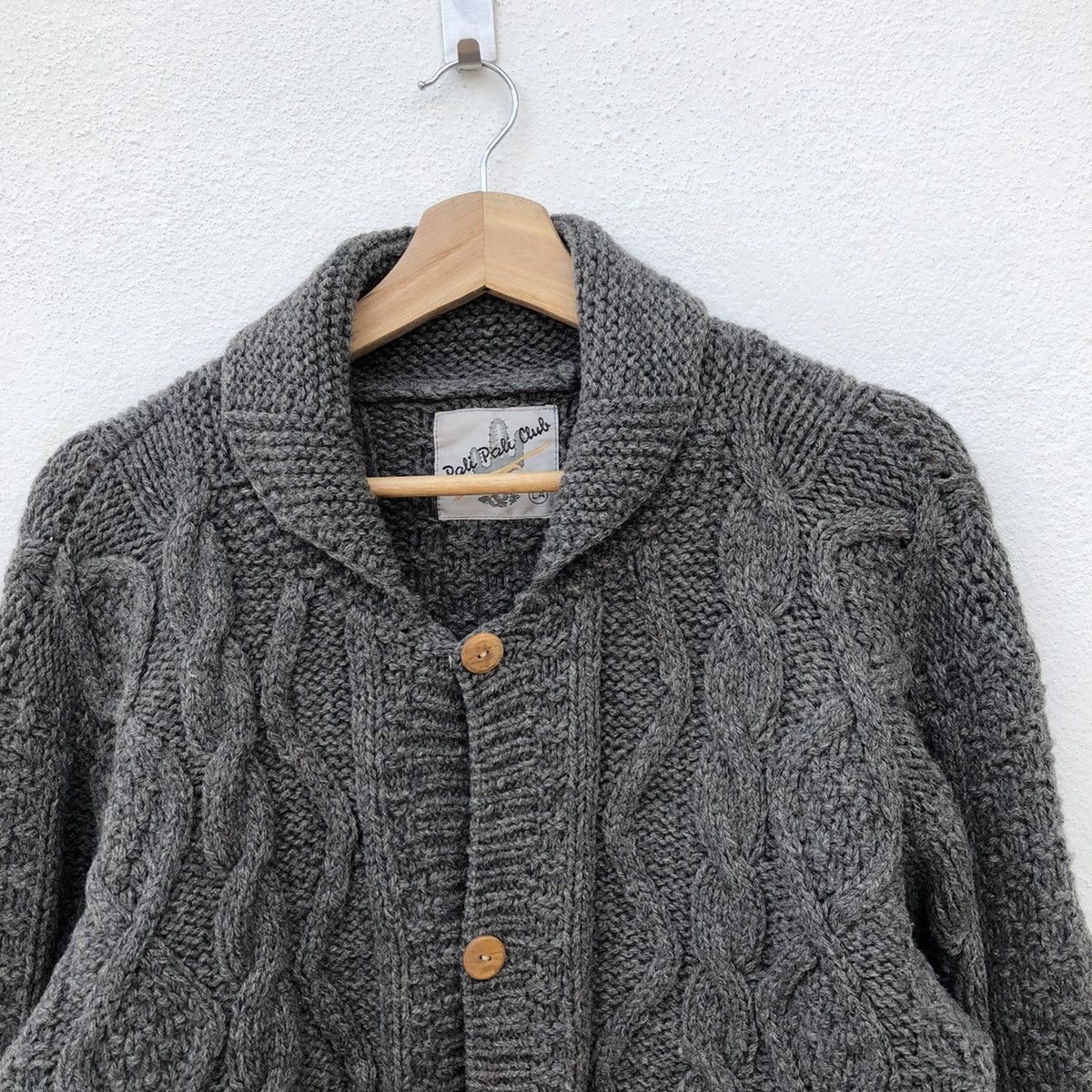 Japanese Brand VINTAGE KNITWEAR CARDIGAN PALI PALI CLUB Size US L / EU 52-54 / 3 - 2 Thumbnail