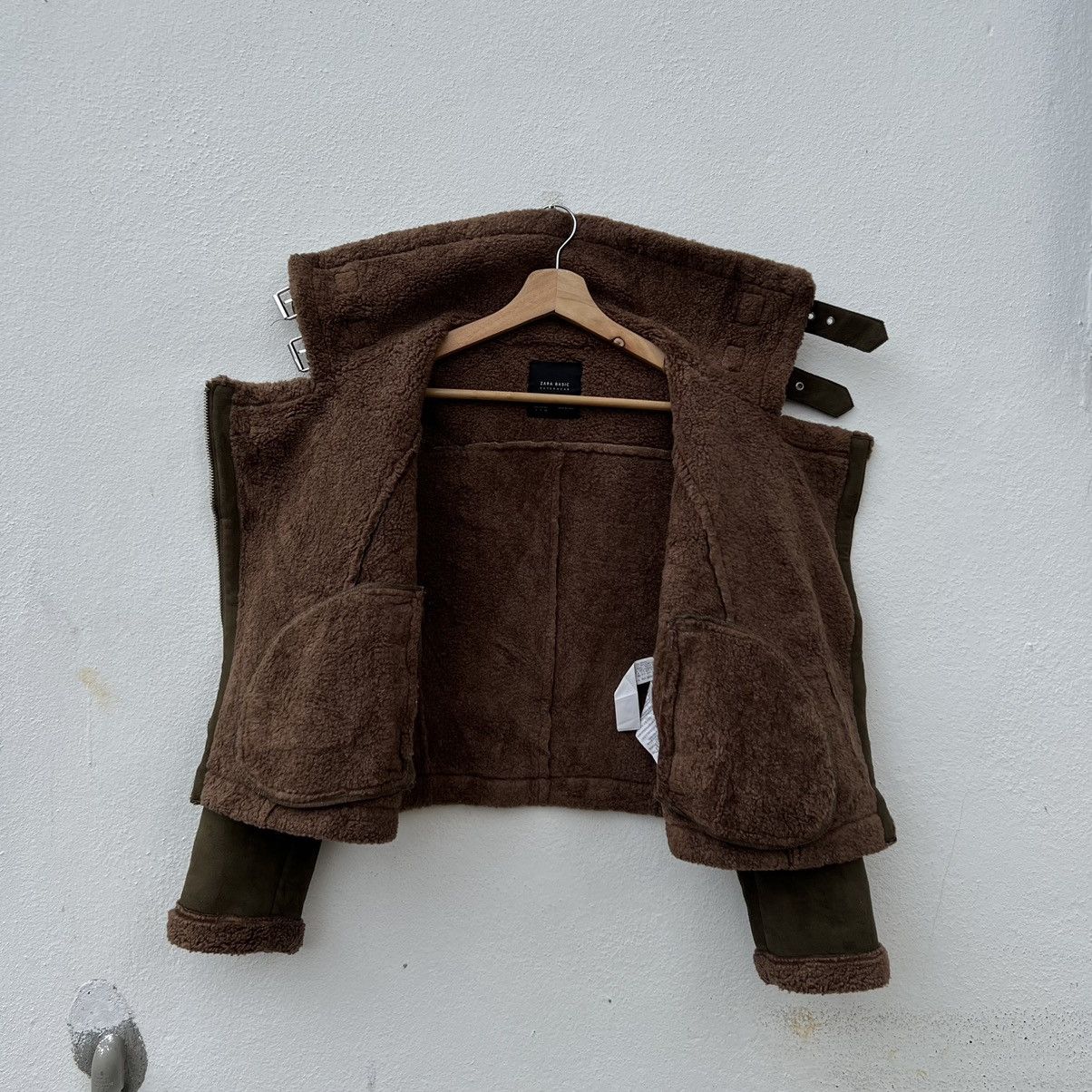 Japanese Brand CROPPED BIKER PARACHUTE JACKET DOUBLE BREAST ZARA OUTERWEAR Size US S / EU 44-46 / 1 - 12 Thumbnail