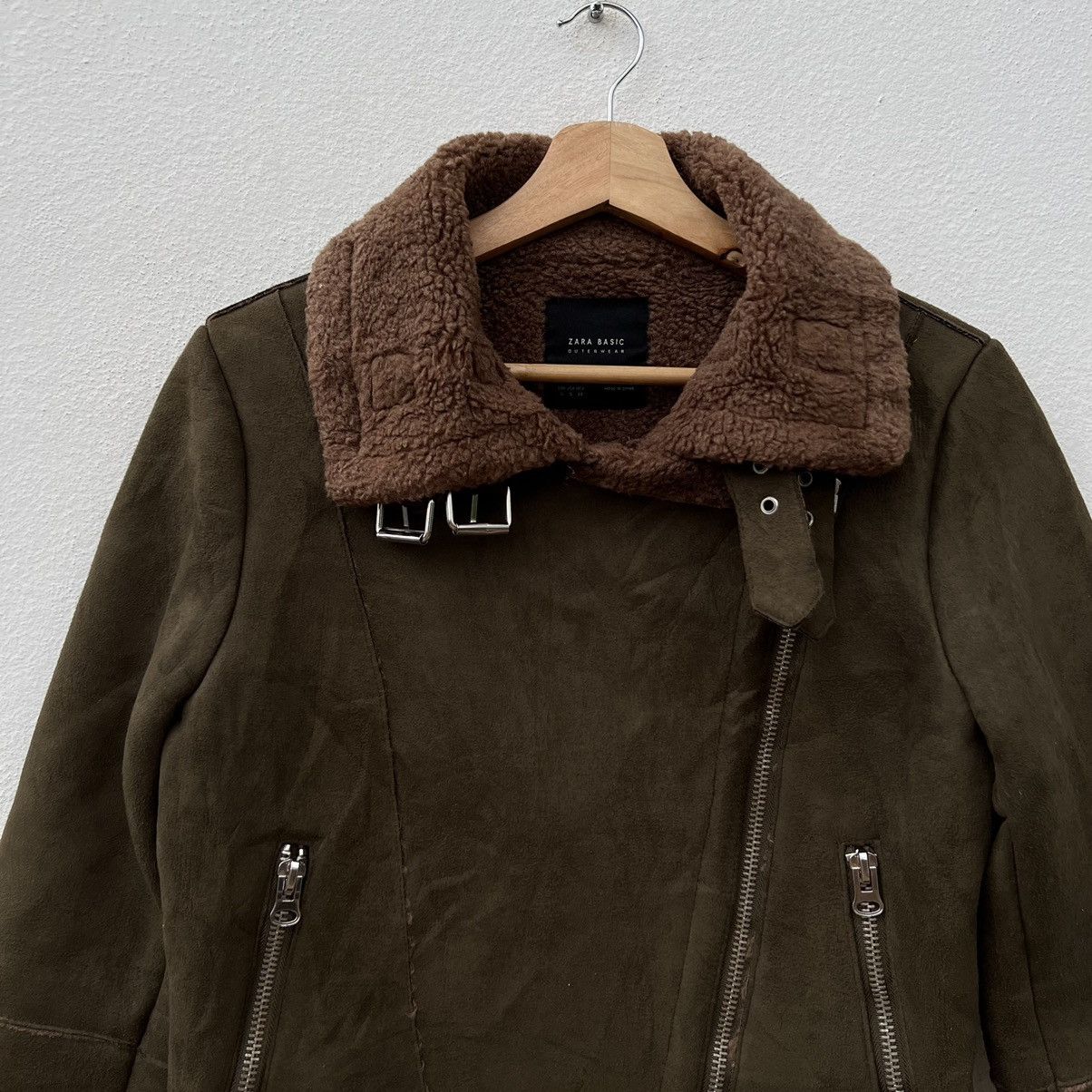 Japanese Brand CROPPED BIKER PARACHUTE JACKET DOUBLE BREAST ZARA OUTERWEAR Size US S / EU 44-46 / 1 - 3 Thumbnail