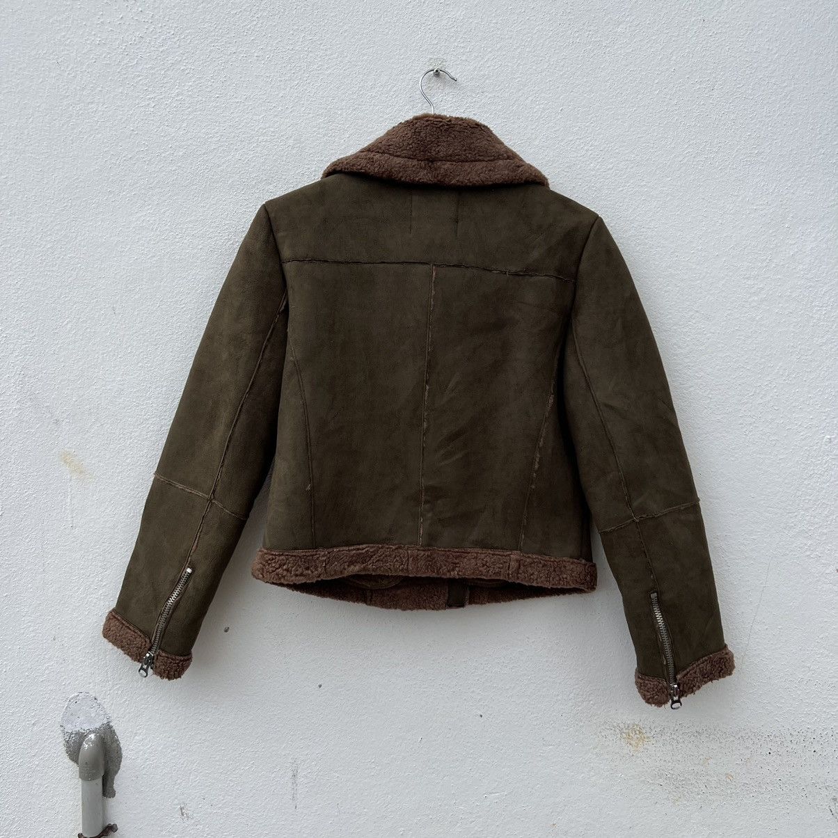 Japanese Brand CROPPED BIKER PARACHUTE JACKET DOUBLE BREAST ZARA OUTERWEAR Size US S / EU 44-46 / 1 - 9 Thumbnail