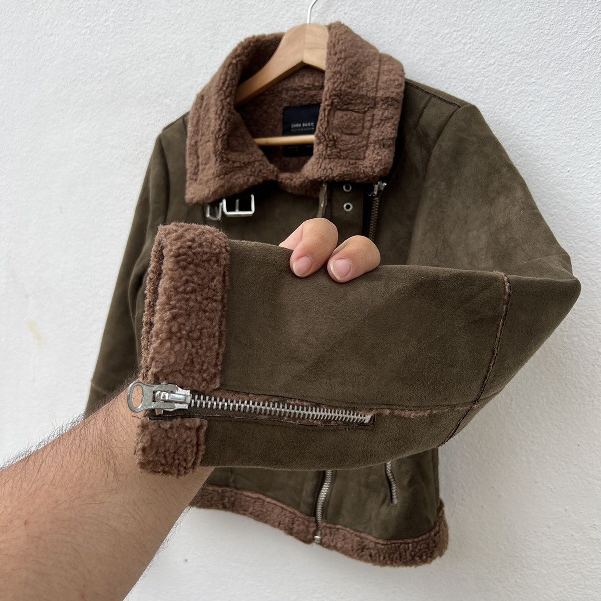 Japanese Brand CROPPED BIKER PARACHUTE JACKET DOUBLE BREAST ZARA OUTERWEAR Size US S / EU 44-46 / 1 - 7 Thumbnail