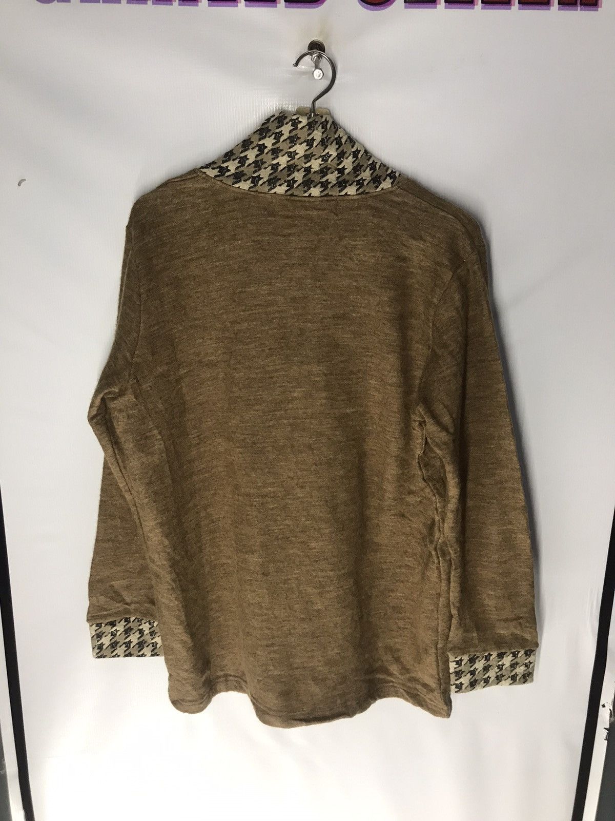 Designer × Japanese Brand × Magenta Skateboards Magenta wool zipper sweater Size US M / EU 48-50 / 2 - 8 Thumbnail