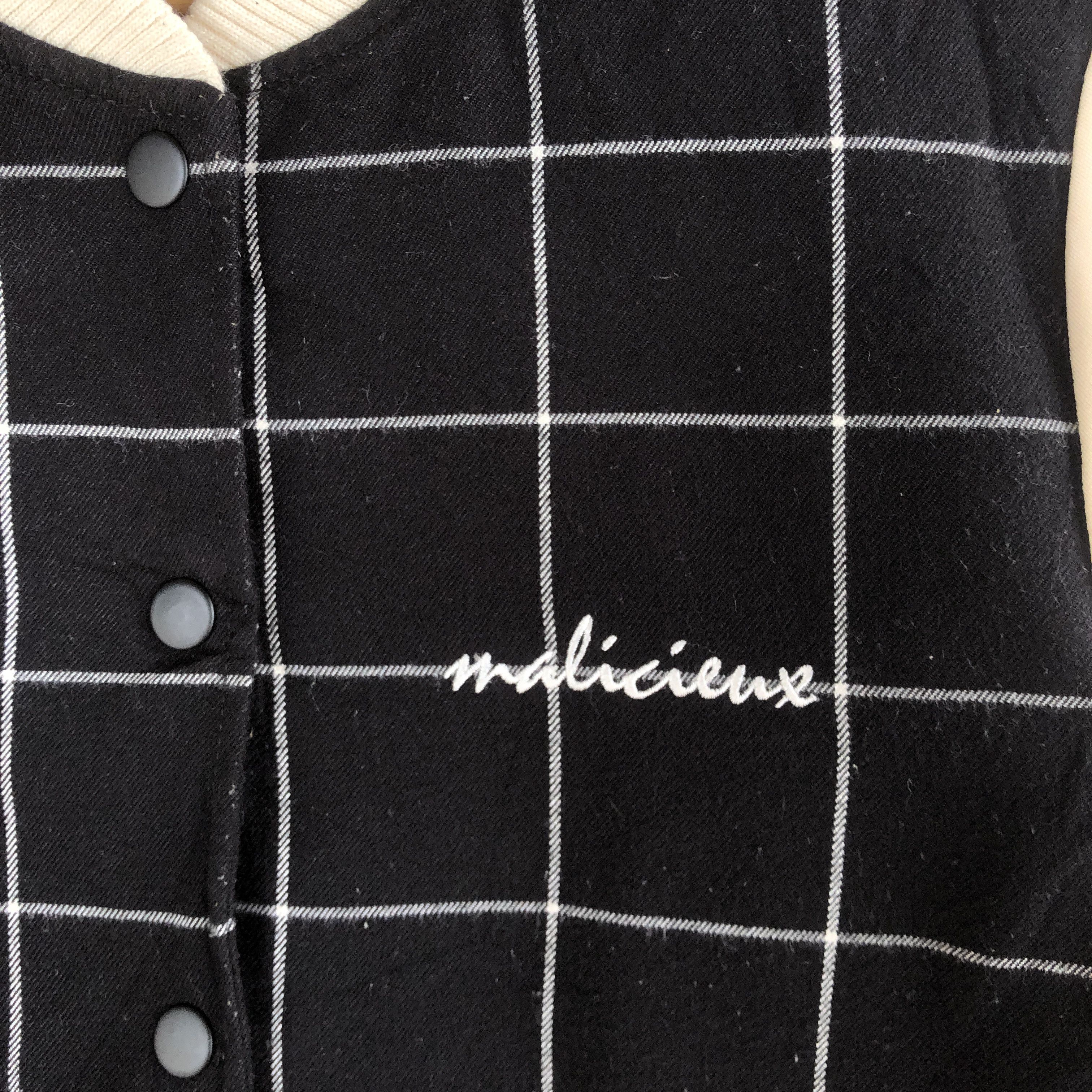 Japanese Brand × Vintage Vintage Japanese Varsity Jackets Checkered Wool Jacket Size US S / EU 44-46 / 1 - 6 Thumbnail