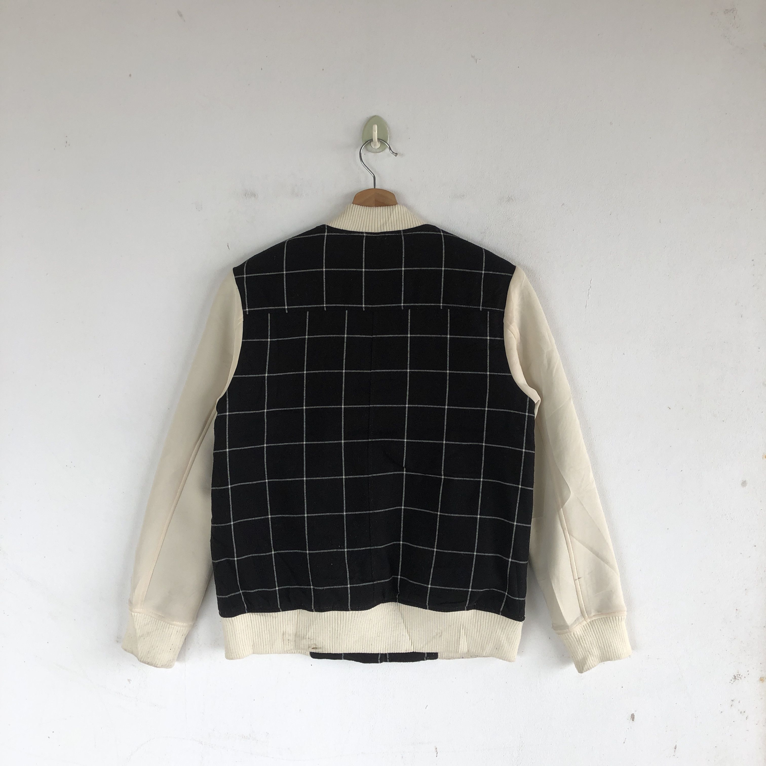 Japanese Brand × Vintage Vintage Japanese Varsity Jackets Checkered Wool Jacket Size US S / EU 44-46 / 1 - 2 Thumbnail