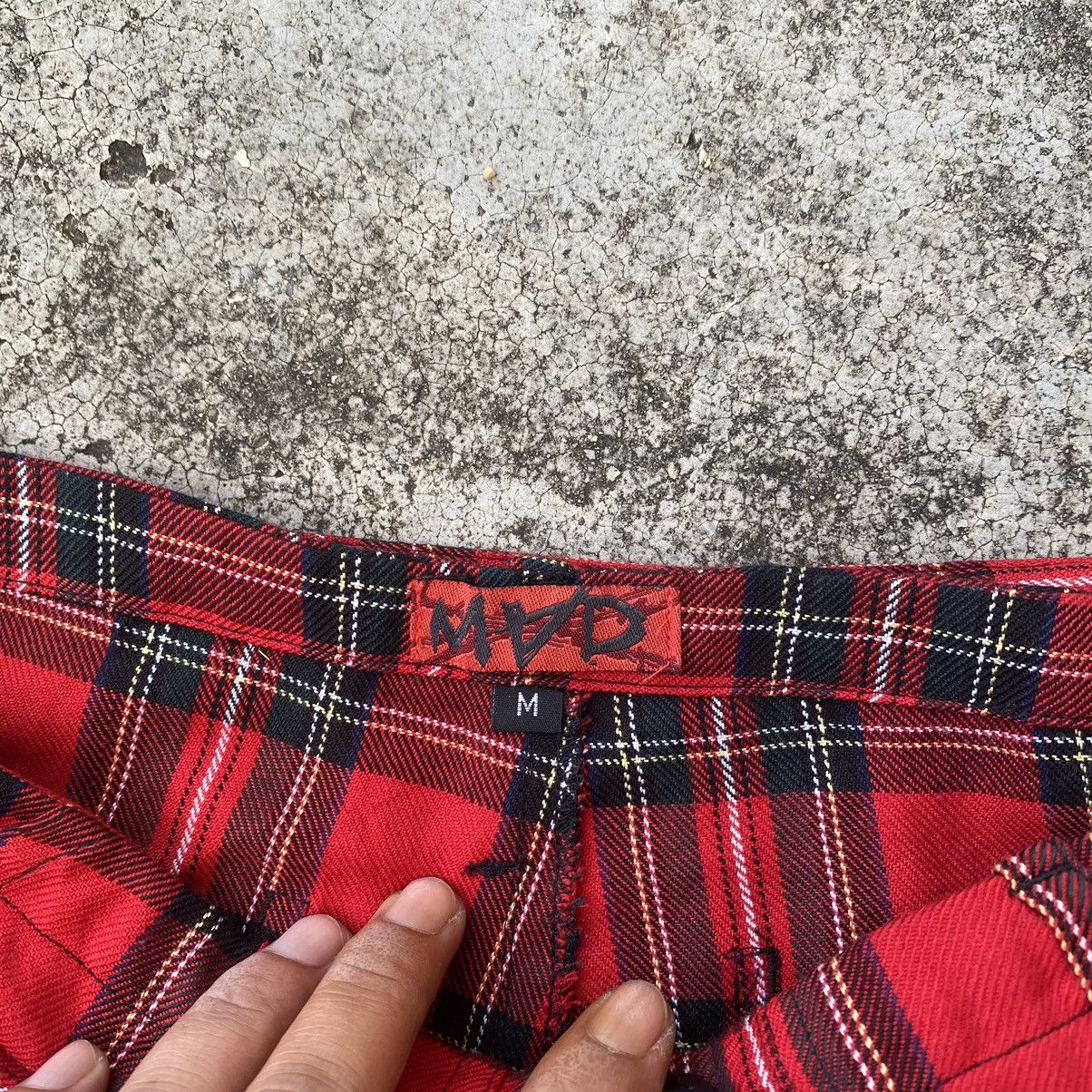 Japanese Brand Japan MAD by Undercover Punk Bondage Zipper Pants Size US 30 / EU 46 - 8 Thumbnail