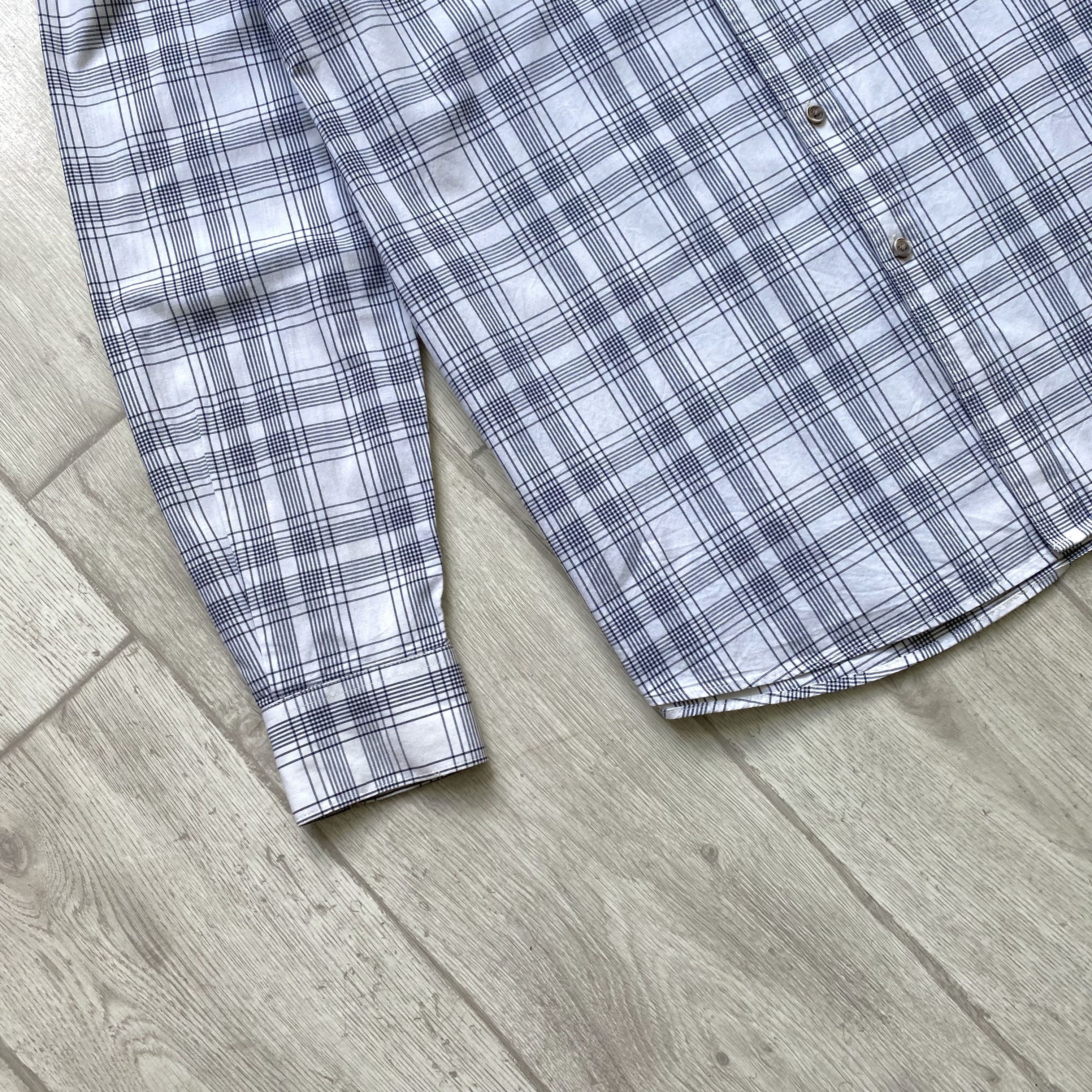 Barbour 👔 Designer BARBOUR INTERNATIONAL Flannel Classic Shirt Size US XL / EU 56 / 4 - 4 Thumbnail