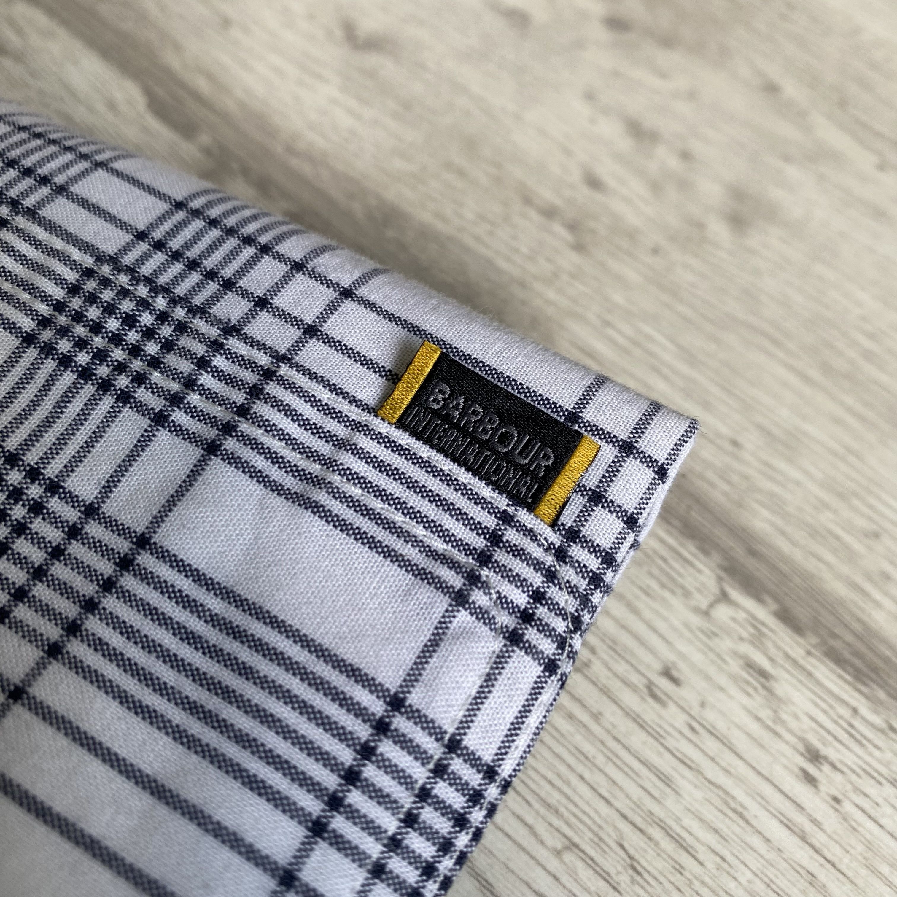 Barbour 👔 Designer BARBOUR INTERNATIONAL Flannel Classic Shirt Size US XL / EU 56 / 4 - 9 Thumbnail