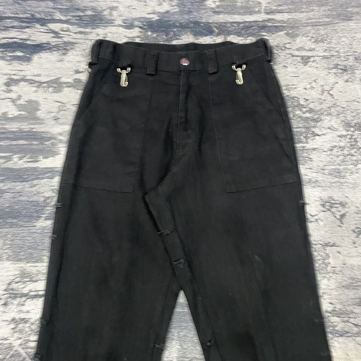 If Six Was Nine × Japanese Brand × Seditionaries Vintage Japanese Seditionaries Punk Zipper Pants Size US 29 - 4 Thumbnail