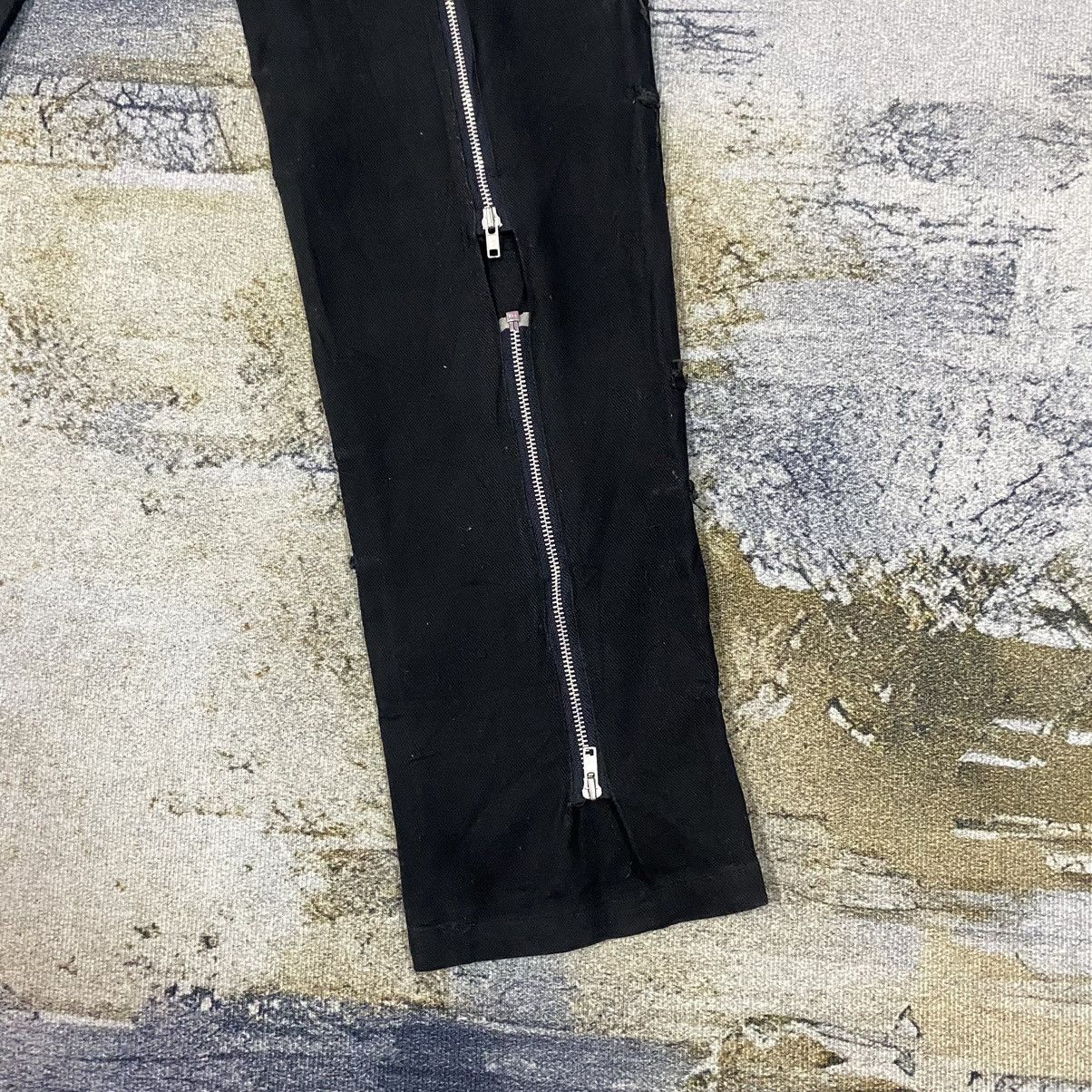 If Six Was Nine × Japanese Brand × Seditionaries Vintage Japanese Seditionaries Punk Zipper Pants Size US 29 - 10 Thumbnail