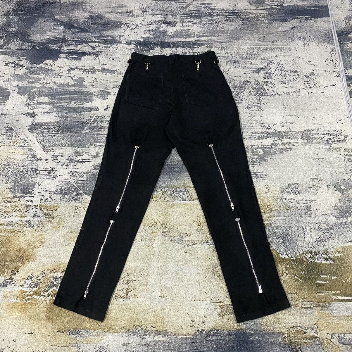 If Six Was Nine × Japanese Brand × Seditionaries Vintage Japanese Seditionaries Punk Zipper Pants Size US 29 - 1 Thumbnail