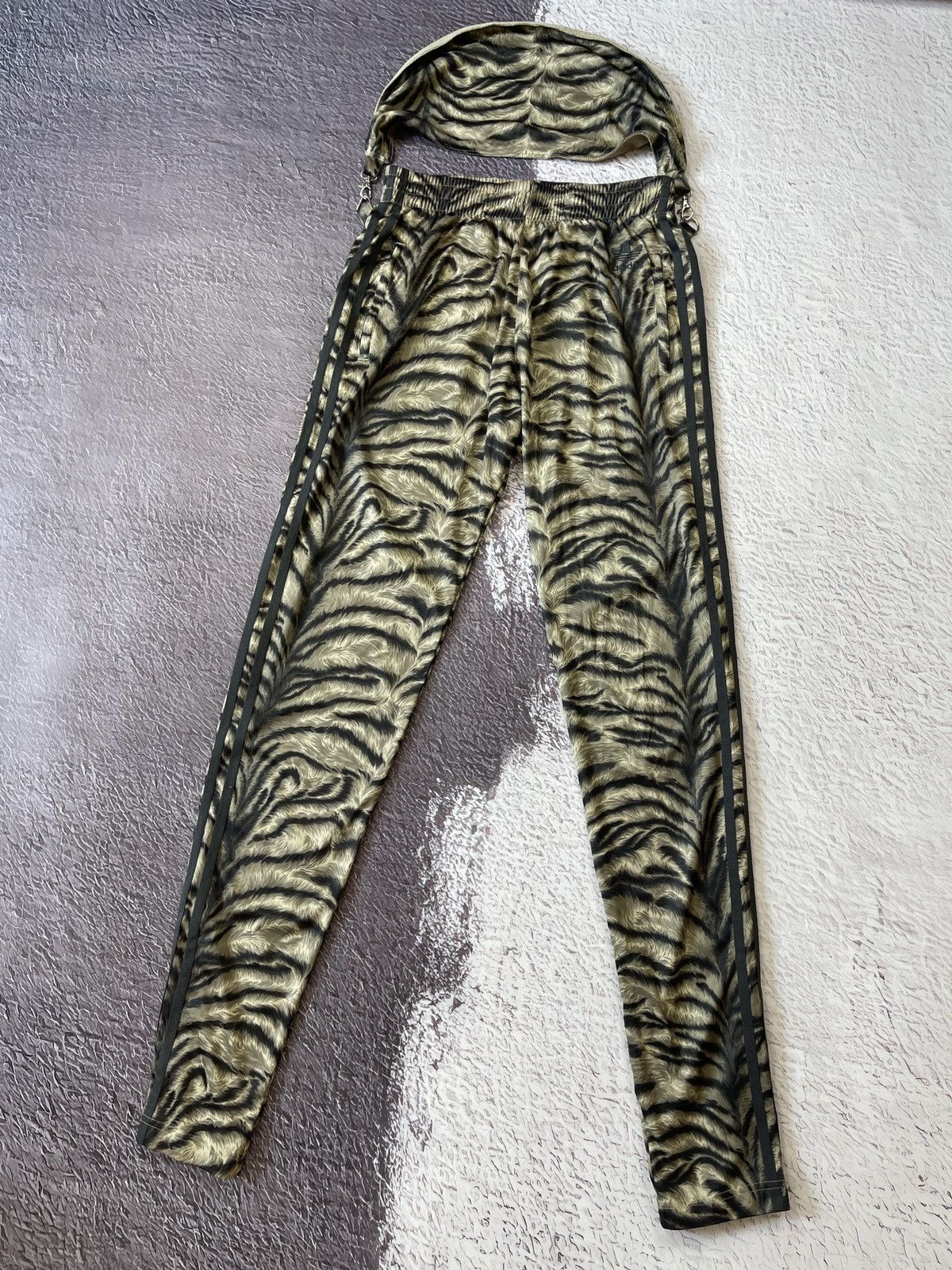 Adidas Jeremy Scott X Adidas Men's Animal Slash Print Pants Size S Size US 30 / EU 46 - 1 Thumbnail