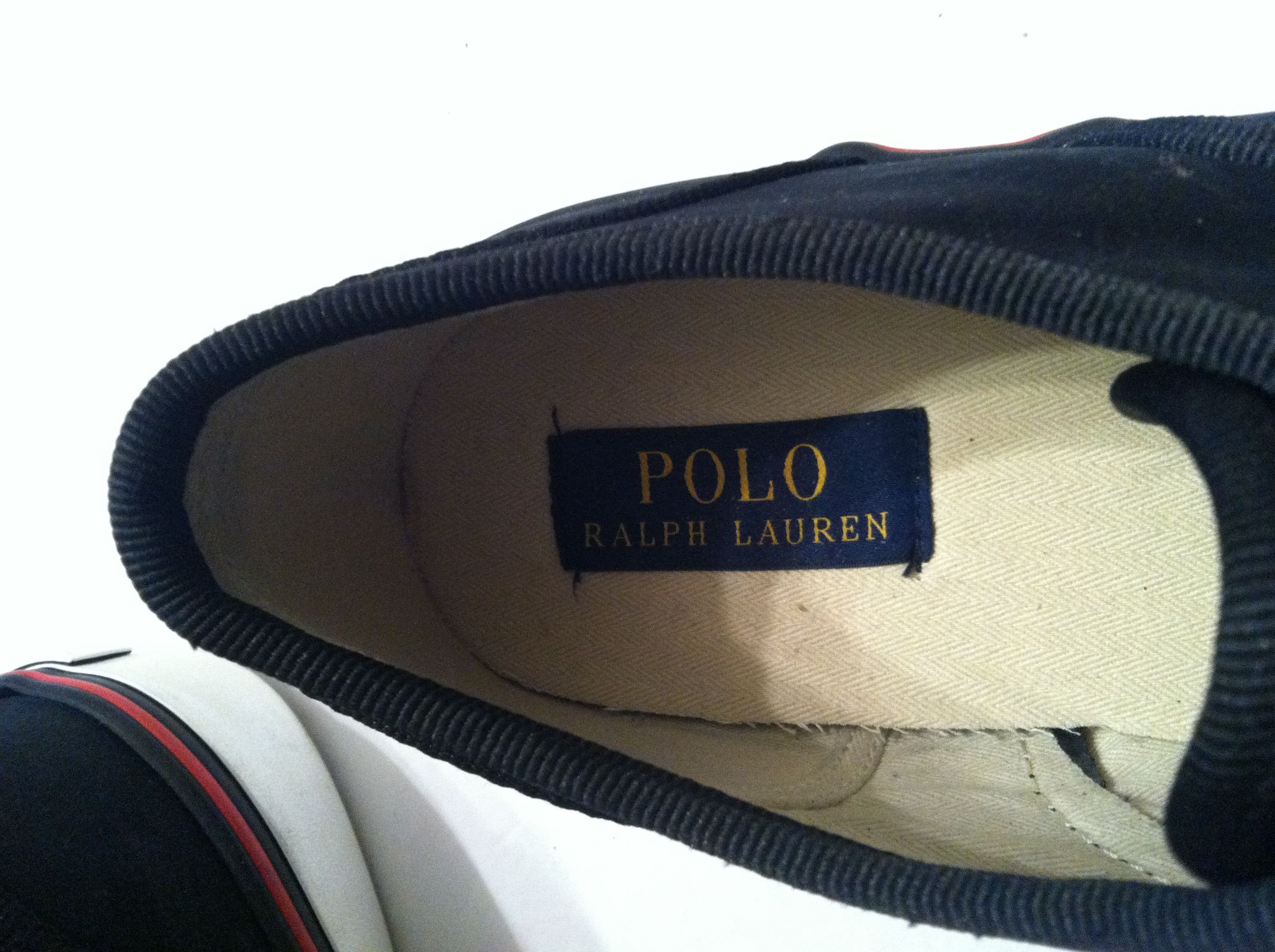 Polo Ralph Lauren POLO RALPH LAUREN MENS NEW BLACK SNEAKERS SIZE: 9D Size US 9 / EU 42 - 8 Thumbnail