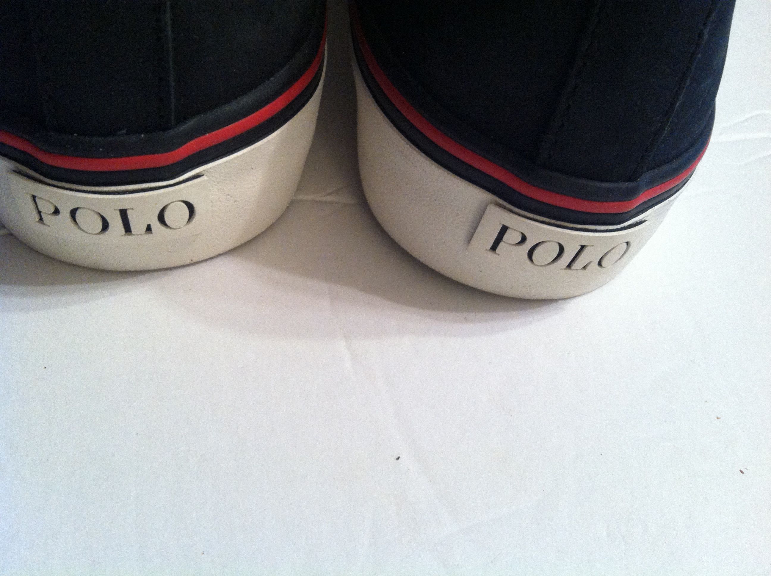 Polo Ralph Lauren POLO RALPH LAUREN MENS NEW BLACK SNEAKERS SIZE: 9D Size US 9 / EU 42 - 7 Thumbnail