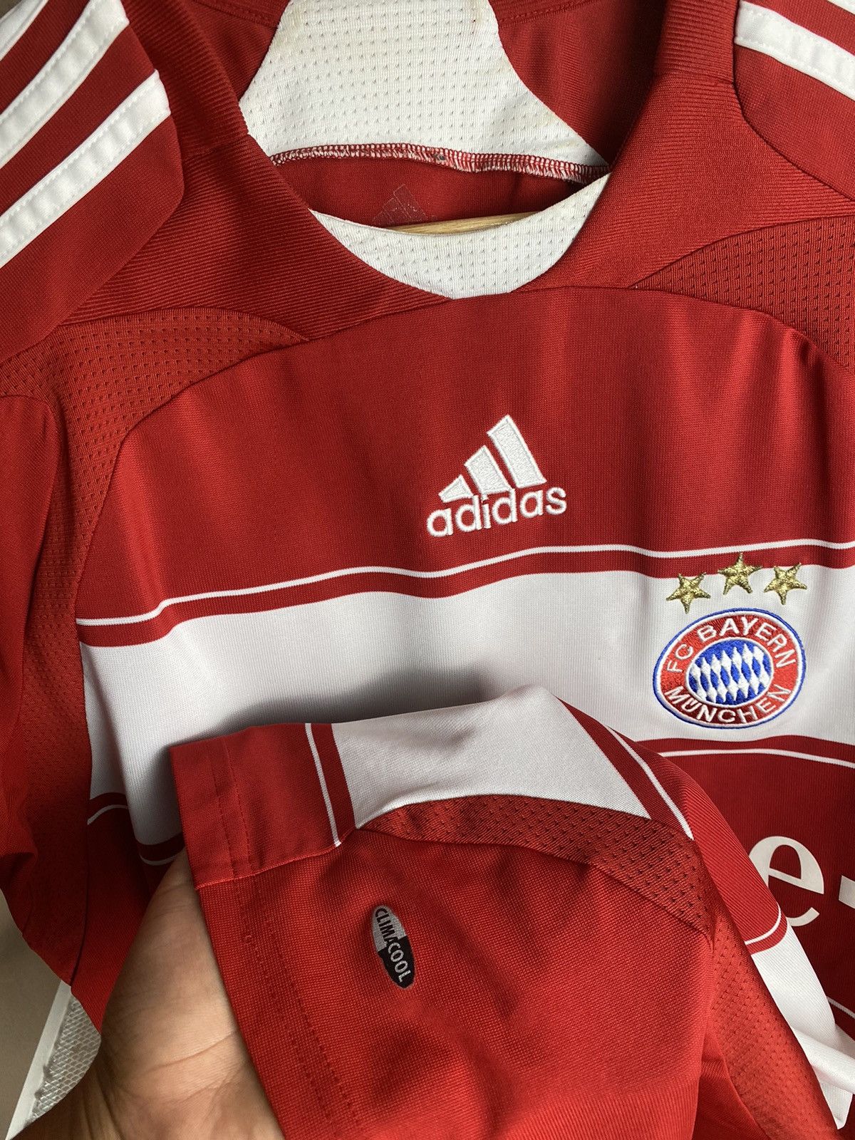 Adidas Vintage Bayern Munich Home Jersey Kit 2007/2008 Size US M / EU 48-50 / 2 - 14 Thumbnail