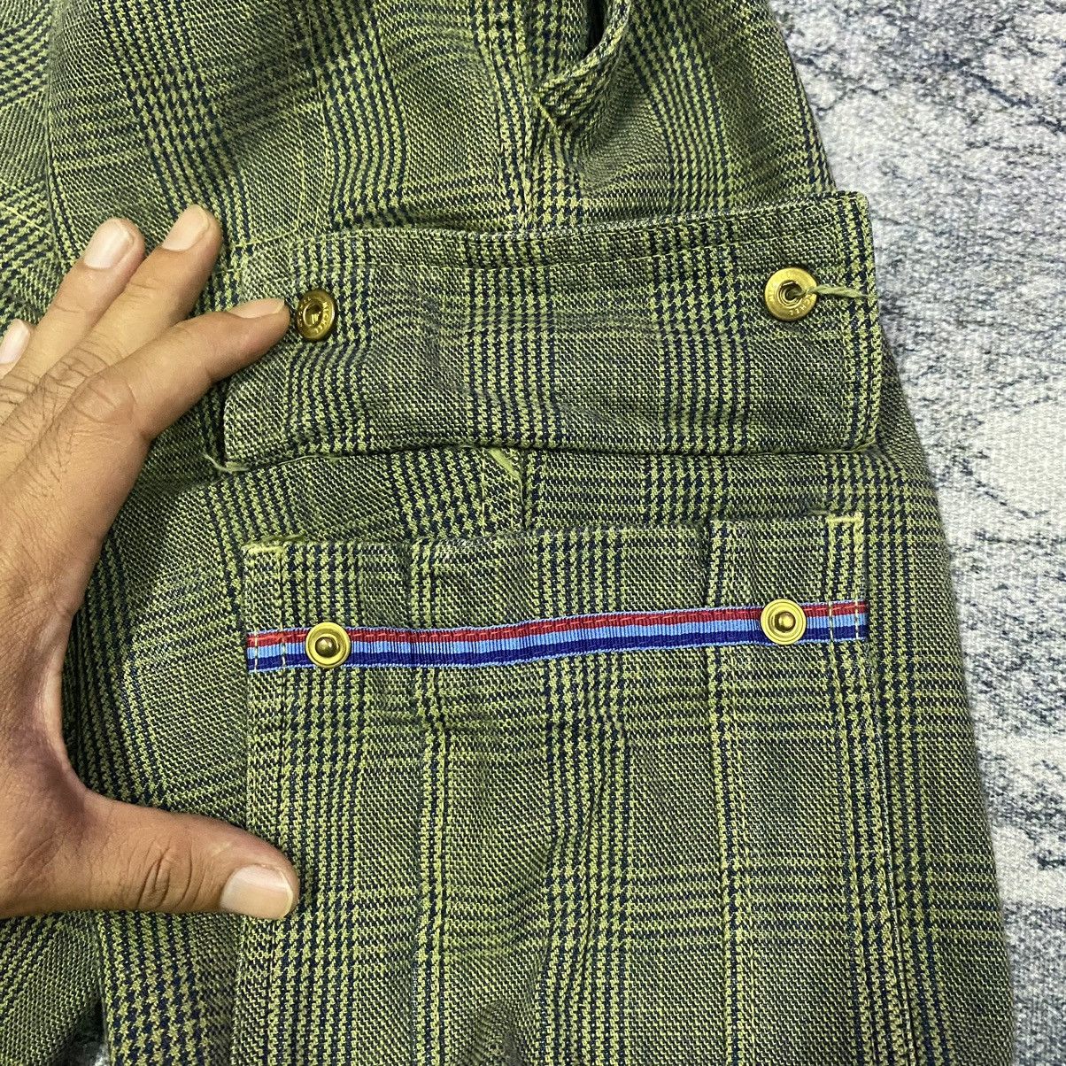 Tommy Hilfiger × Vintage Vintage Tommy Checkered Plaid Tartan Flare Cargo Pants Size 25" / US 0 / IT 36 - 13 Thumbnail