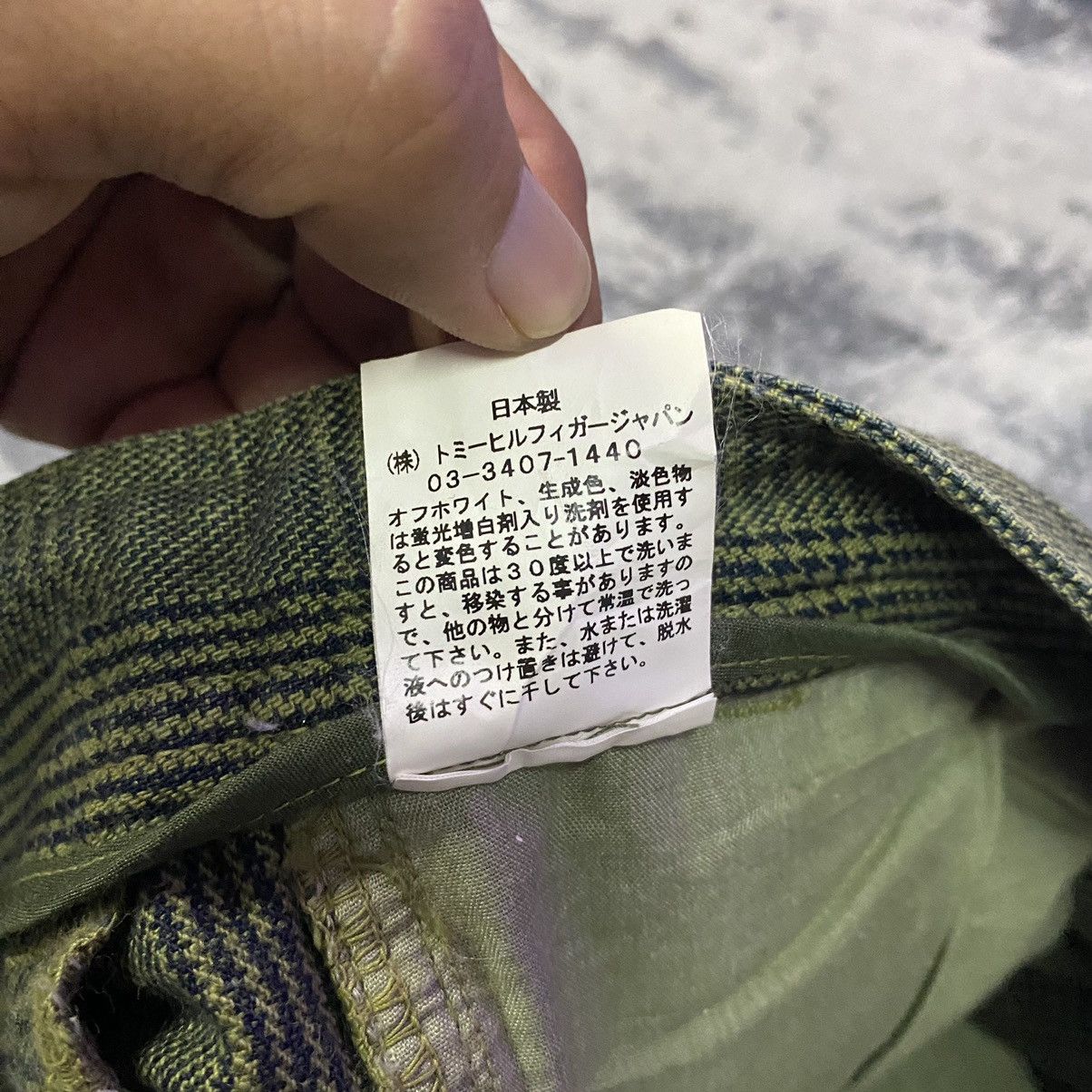 Tommy Hilfiger × Vintage Vintage Tommy Checkered Plaid Tartan Flare Cargo Pants Size 25" / US 0 / IT 36 - 15 Thumbnail