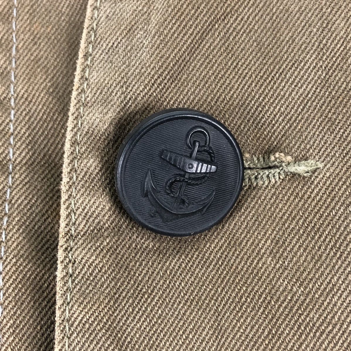 Blue Blue Japan Vintage Blue Blue Japan Inspired WWii US Navy Shawl Collar Size US L / EU 52-54 / 3 - 12 Thumbnail