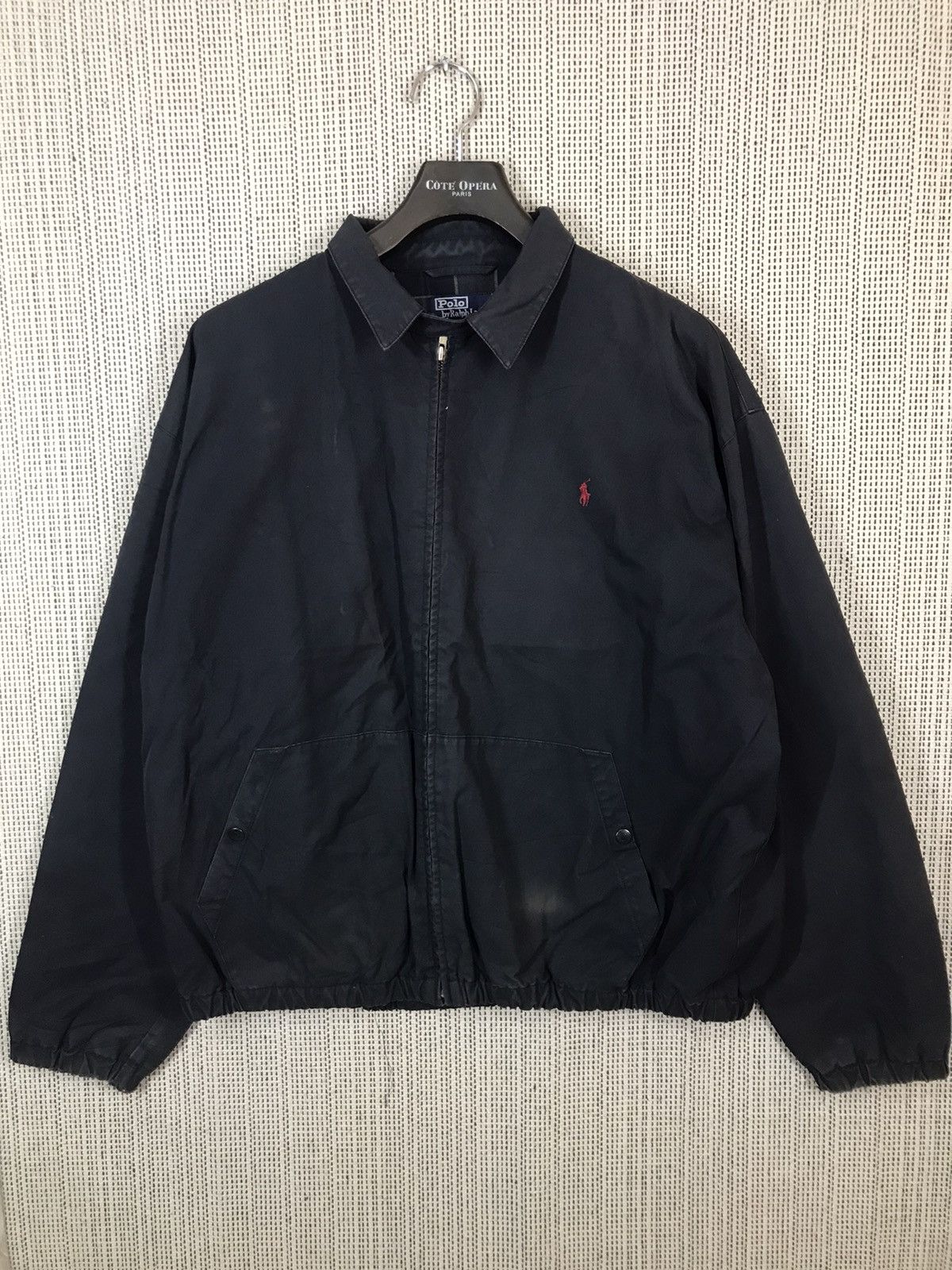 Polo Ralph Lauren × Ralph Lauren ‼️VTG POLO RALPH LAUREN JACKET SMALL PONY DISTRESSED‼️ Size US XL / EU 56 / 4 - 1 Thumbnail