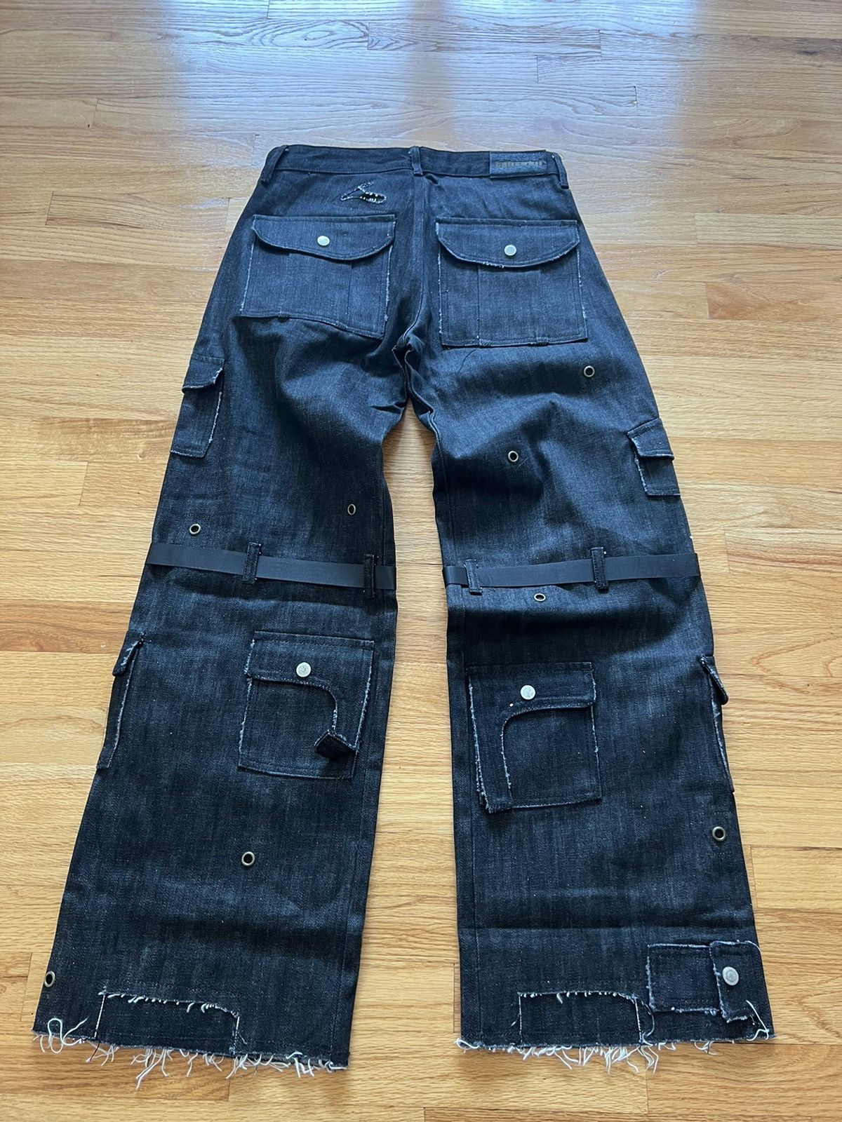Other Les demons portent black cargo pants Size US 30 / EU 46 - 3 Thumbnail