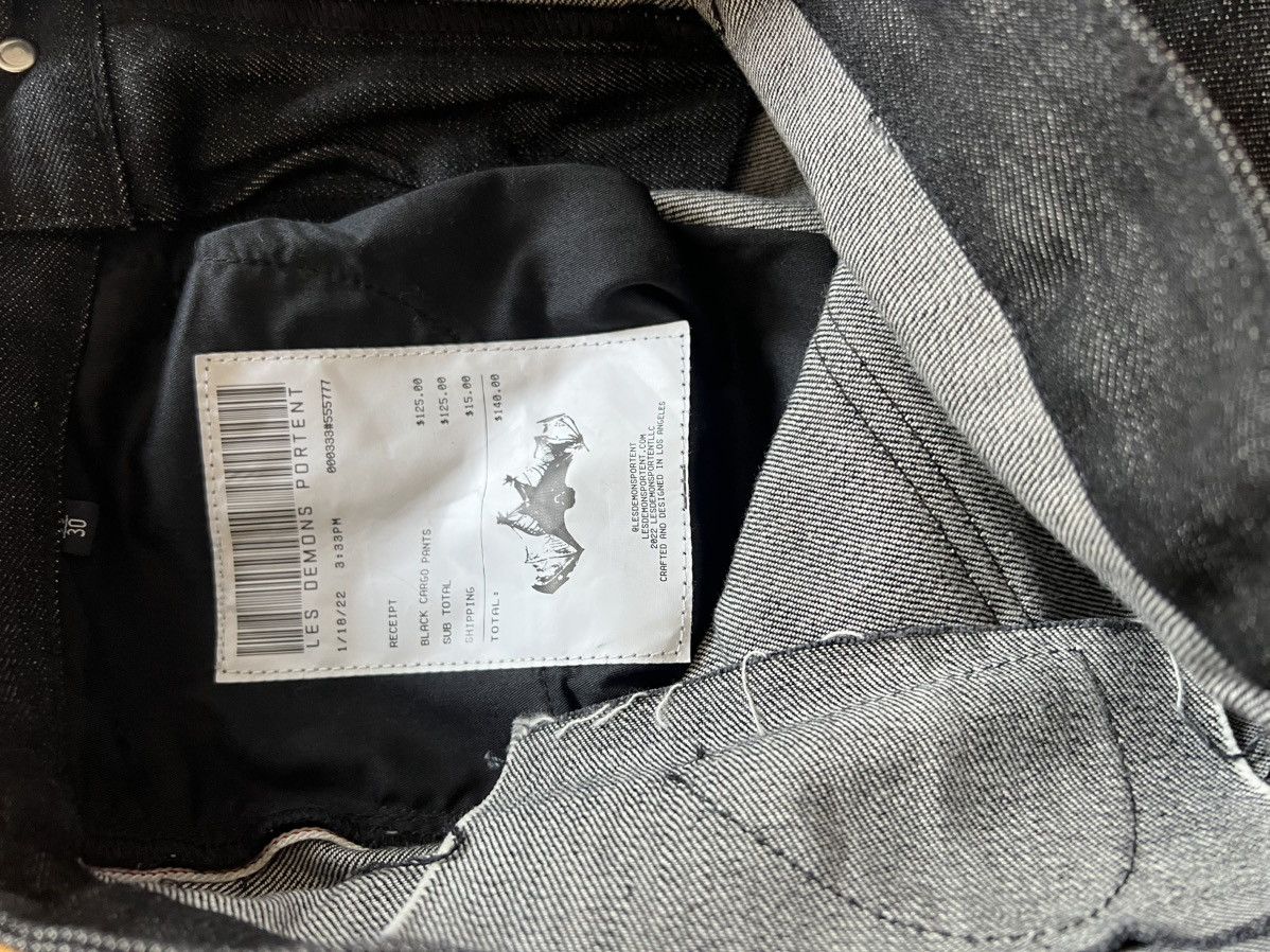 Other Les demons portent black cargo pants Size US 30 / EU 46 - 5 Thumbnail