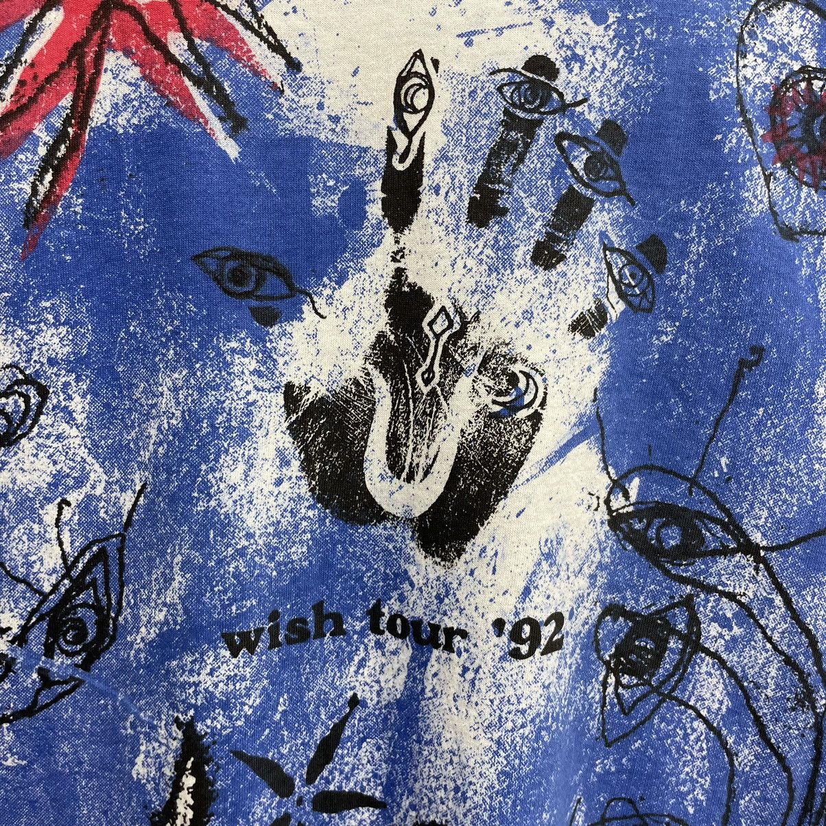 The Cure × Vintage Vintage 1992 The Cure Wish Tour All Over Print T-Shirt Size US L / EU 52-54 / 3 - 6 Thumbnail