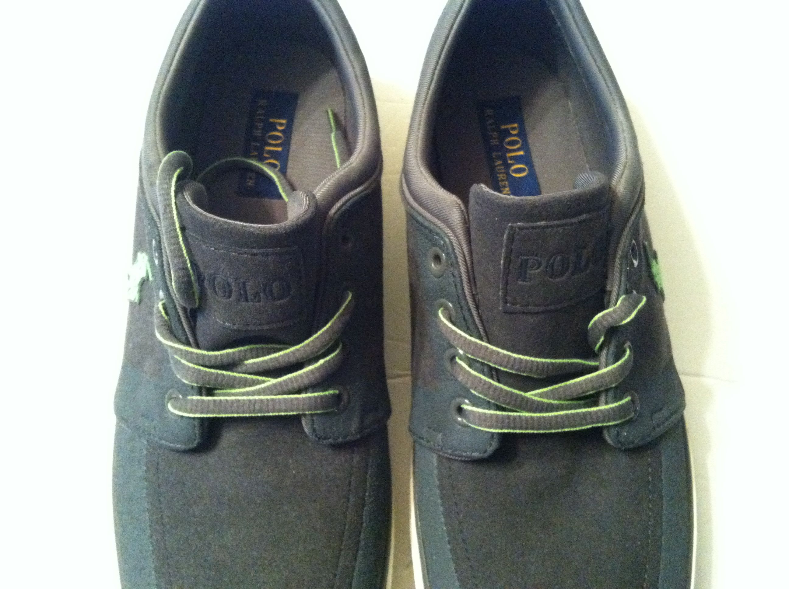 Polo Ralph Lauren POLO RALPH LAUREN MENS NEW TECH NUBUCK SNEAKERS SIZE: 11D Size US 11 / EU 44 - 3 Thumbnail