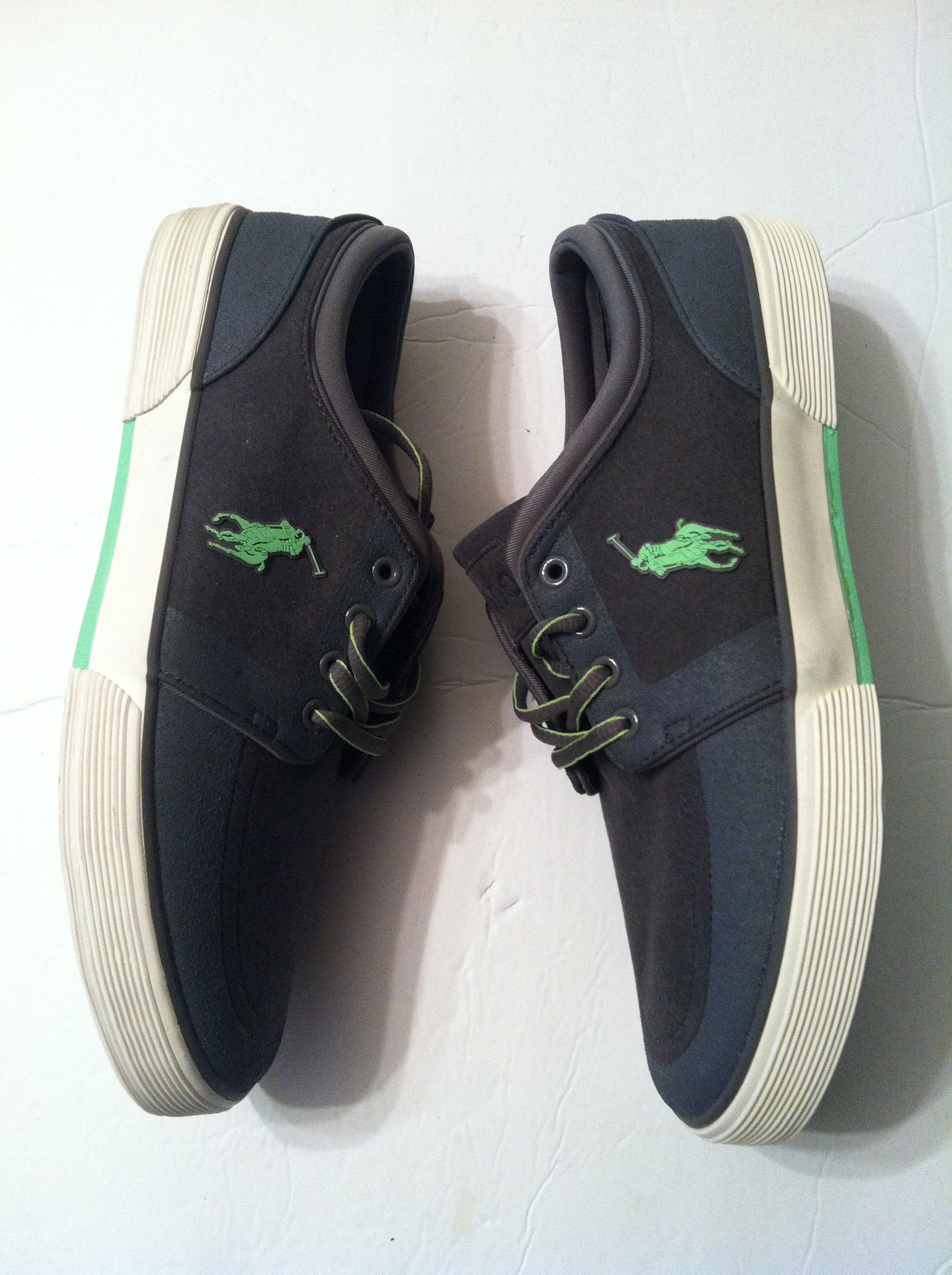 Polo Ralph Lauren POLO RALPH LAUREN MENS NEW TECH NUBUCK SNEAKERS SIZE: 11D Size US 11 / EU 44 - 6 Thumbnail