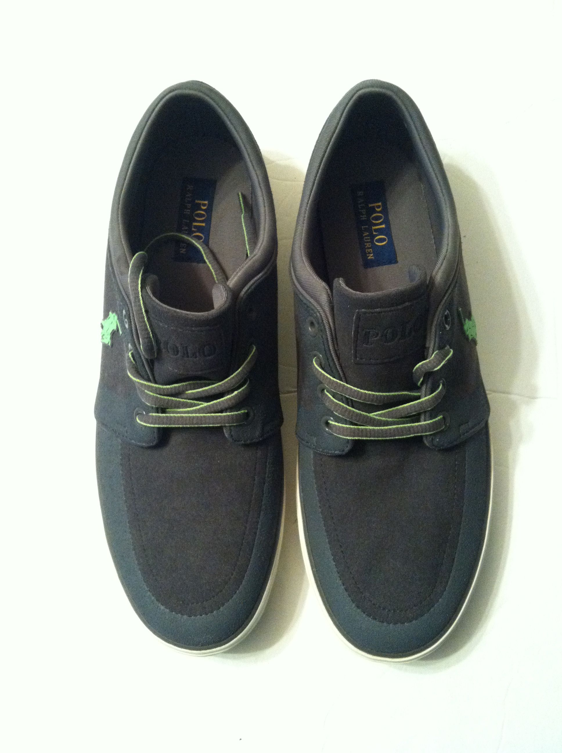 Polo Ralph Lauren POLO RALPH LAUREN MENS NEW TECH NUBUCK SNEAKERS SIZE: 11D Size US 11 / EU 44 - 1 Thumbnail