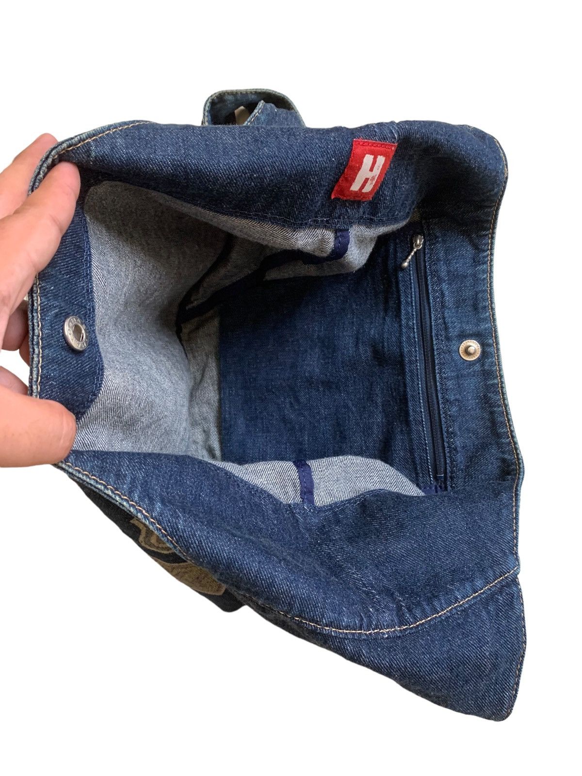 Hysteric Glamour 🇯🇵 Hysteric Glamour Denim Crossbody Bag Size ONE SIZE - 4 Thumbnail