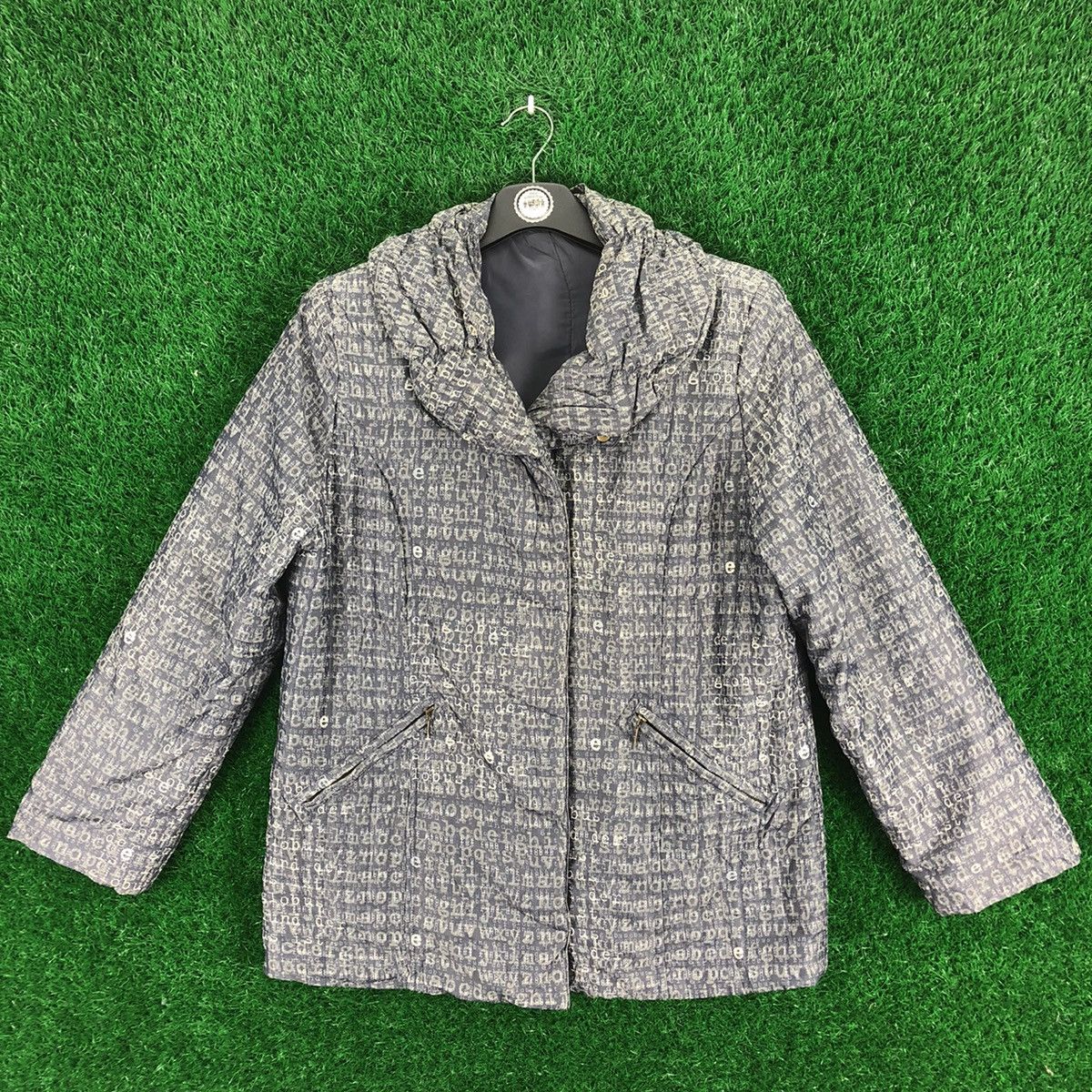 Japanese Brand × Vintage Vintage 80's Fullprint Jacket by Earty Mode Size US L / EU 52-54 / 3 - 1 Thumbnail