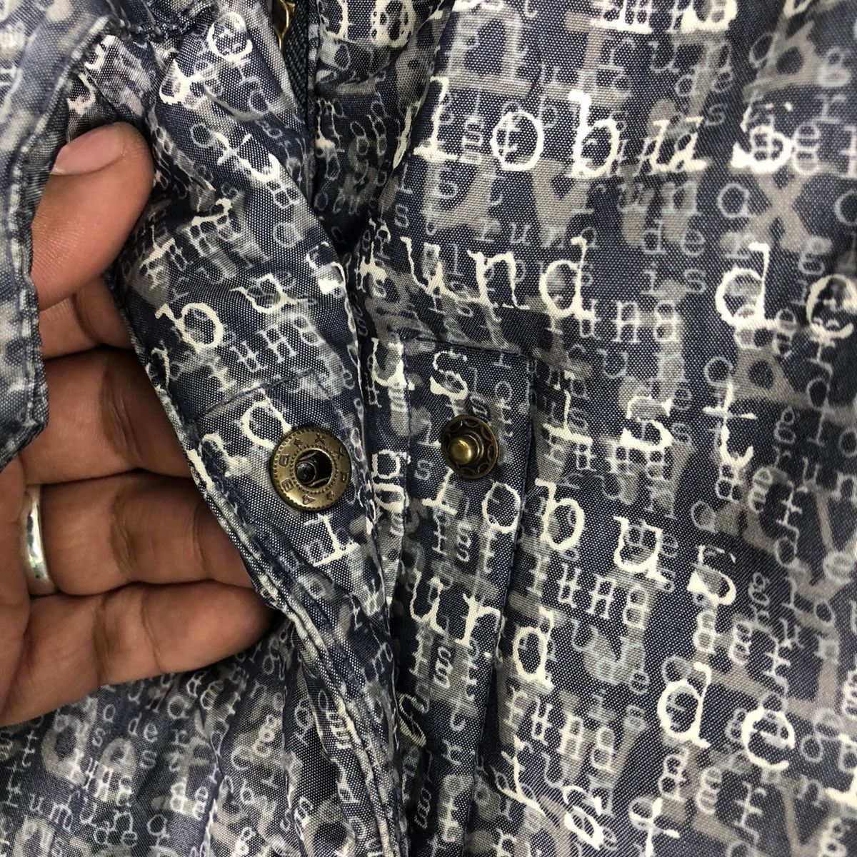 Japanese Brand × Vintage Vintage 80's Fullprint Jacket by Earty Mode Size US L / EU 52-54 / 3 - 8 Thumbnail