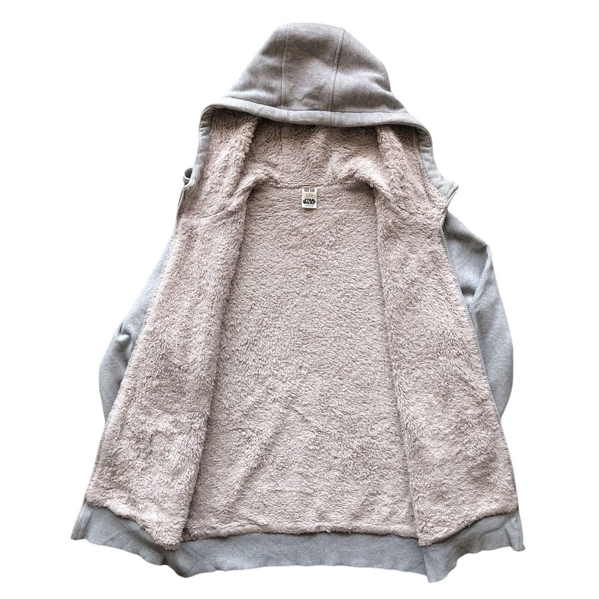 Japanese Brand Uniqlo X Star Wars Sherpa Fleece Sweater Jacket Hoodie Size US M / EU 48-50 / 2 - 8 Thumbnail