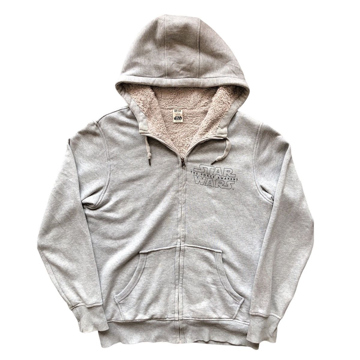 Japanese Brand Uniqlo X Star Wars Sherpa Fleece Sweater Jacket Hoodie Size US M / EU 48-50 / 2 - 1 Thumbnail
