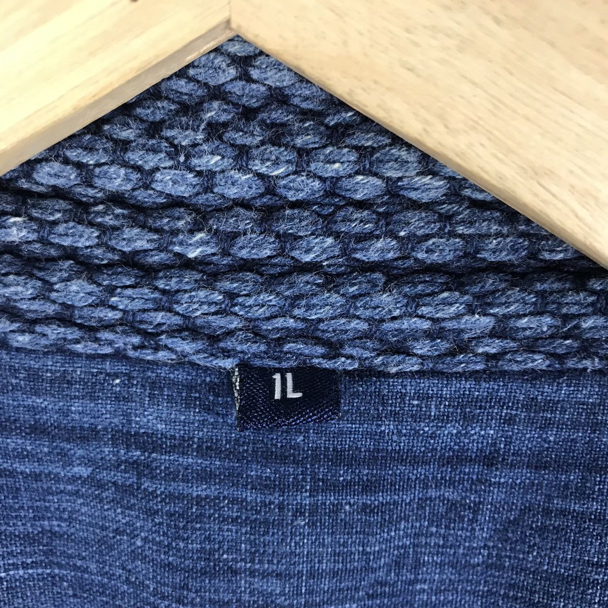Japanese Brand Kendo Kimono Blue Indigo Dyed Woven Japanese Traditional Size US L / EU 52-54 / 3 - 9 Thumbnail