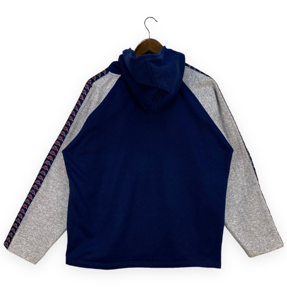 Kappa Vintage Kappa Side Tape Hoodies Size US L / EU 52-54 / 3 - 5 Thumbnail