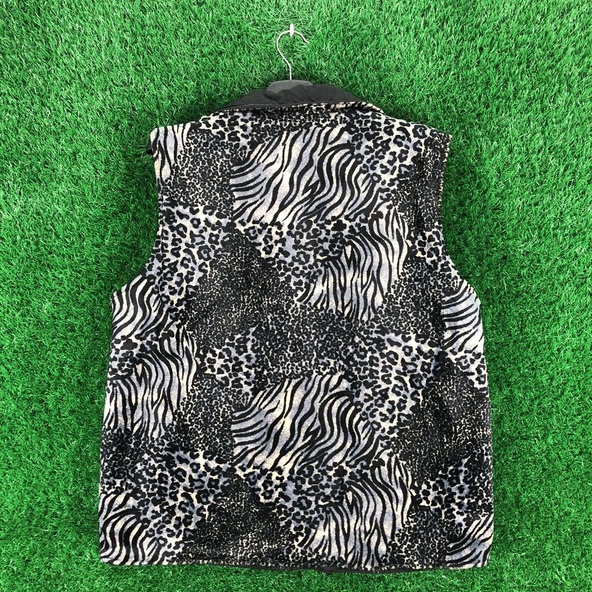 Japanese Brand × Vintage Vintage 80's Riversable Vest by Rip Arare Femme Moda Size US L / EU 52-54 / 3 - 4 Thumbnail