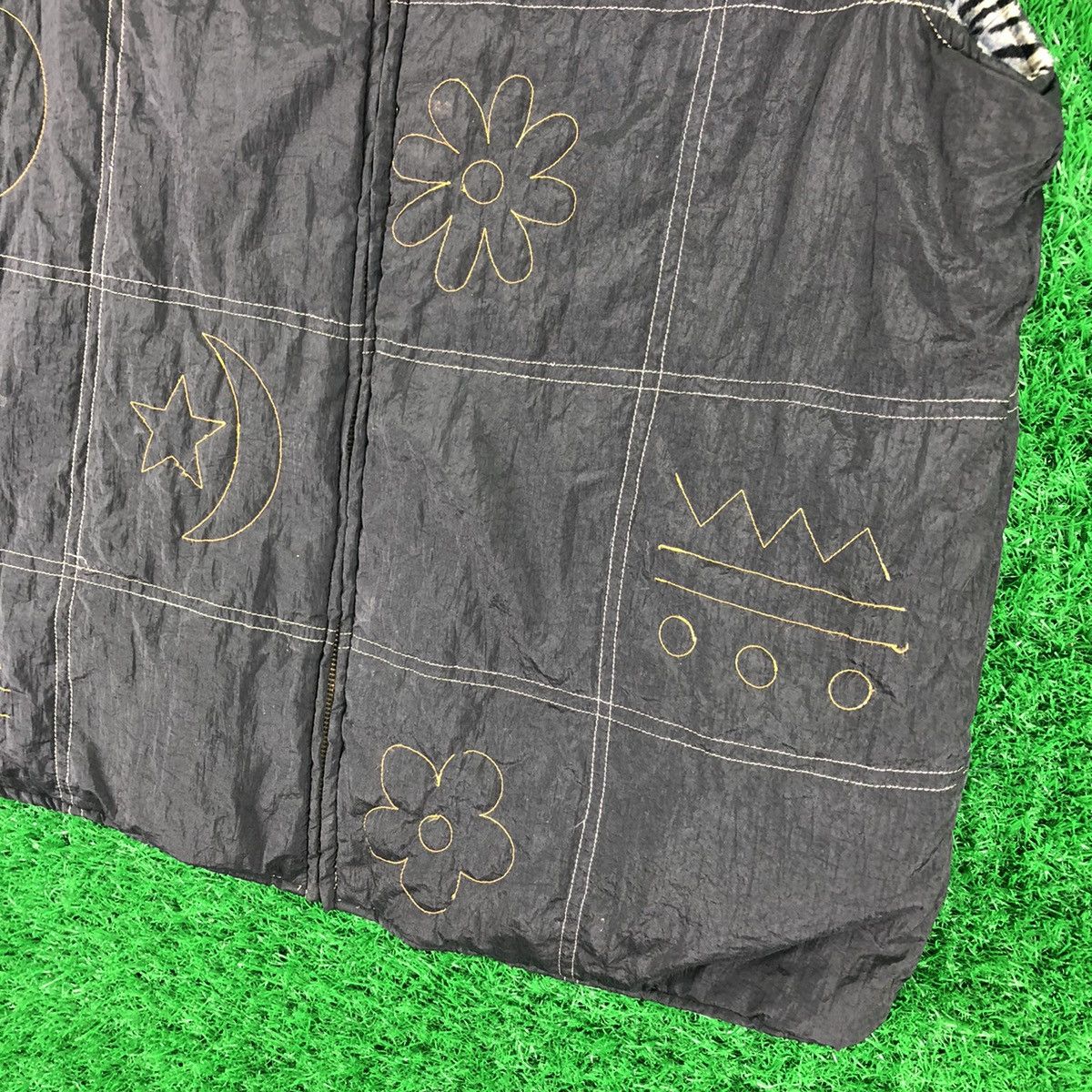 Japanese Brand × Vintage Vintage 80's Riversable Vest by Rip Arare Femme Moda Size US L / EU 52-54 / 3 - 9 Thumbnail