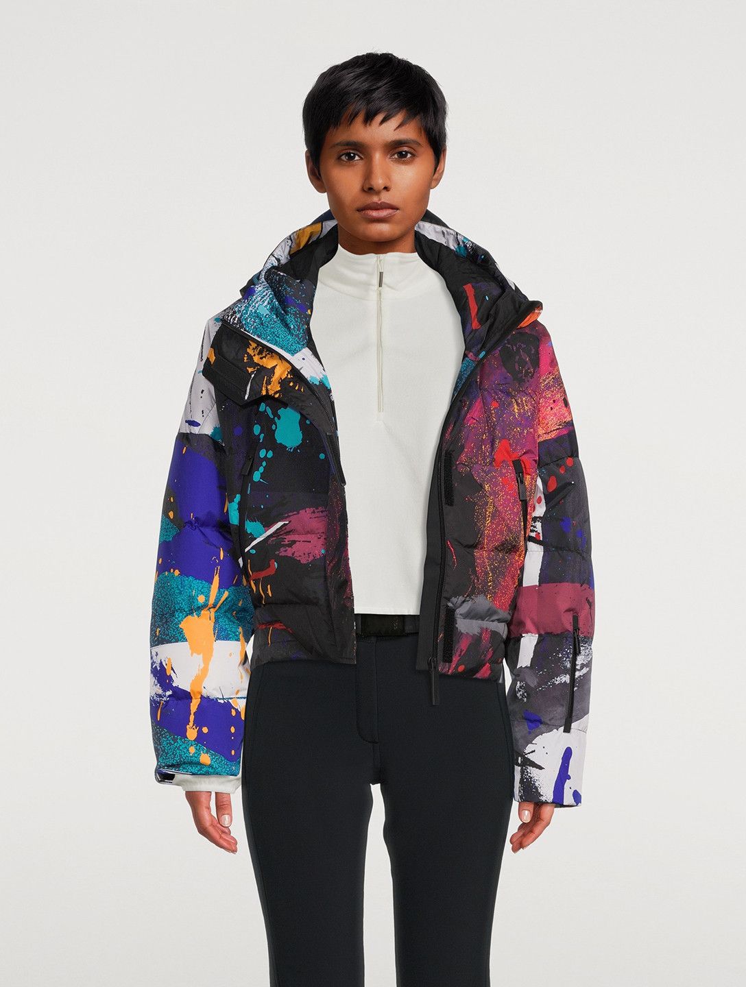 Templa BNWT AW22 TEMPLA CROPPED DOWN JACKET S Size S / US 4 / IT 40 - 1 Thumbnail