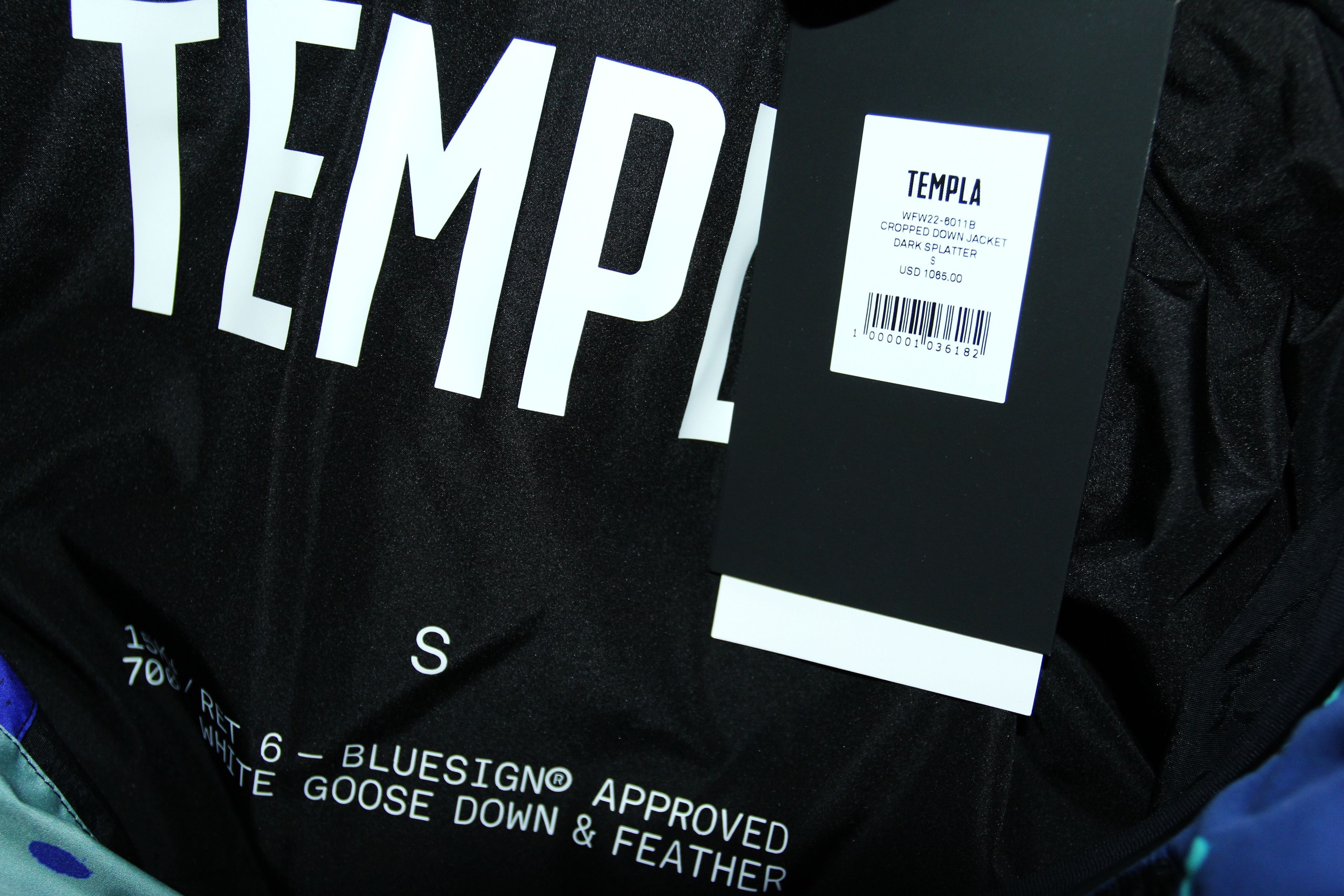 Templa BNWT AW22 TEMPLA CROPPED DOWN JACKET S Size S / US 4 / IT 40 - 8 Thumbnail
