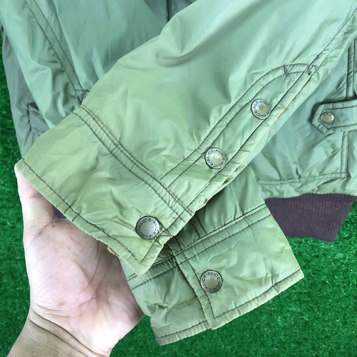 Japanese Brand Vintage 90's Reversable Nylon Jacket Bomber Style Size US S / EU 44-46 / 1 - 16 Thumbnail