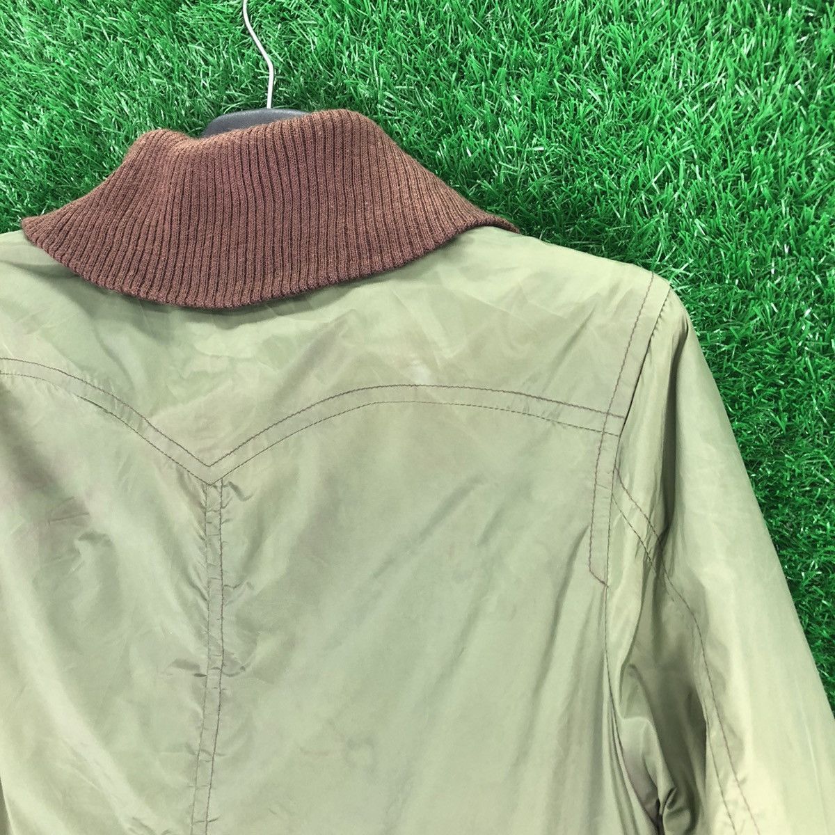 Japanese Brand Vintage 90's Reversable Nylon Jacket Bomber Style Size US S / EU 44-46 / 1 - 8 Thumbnail