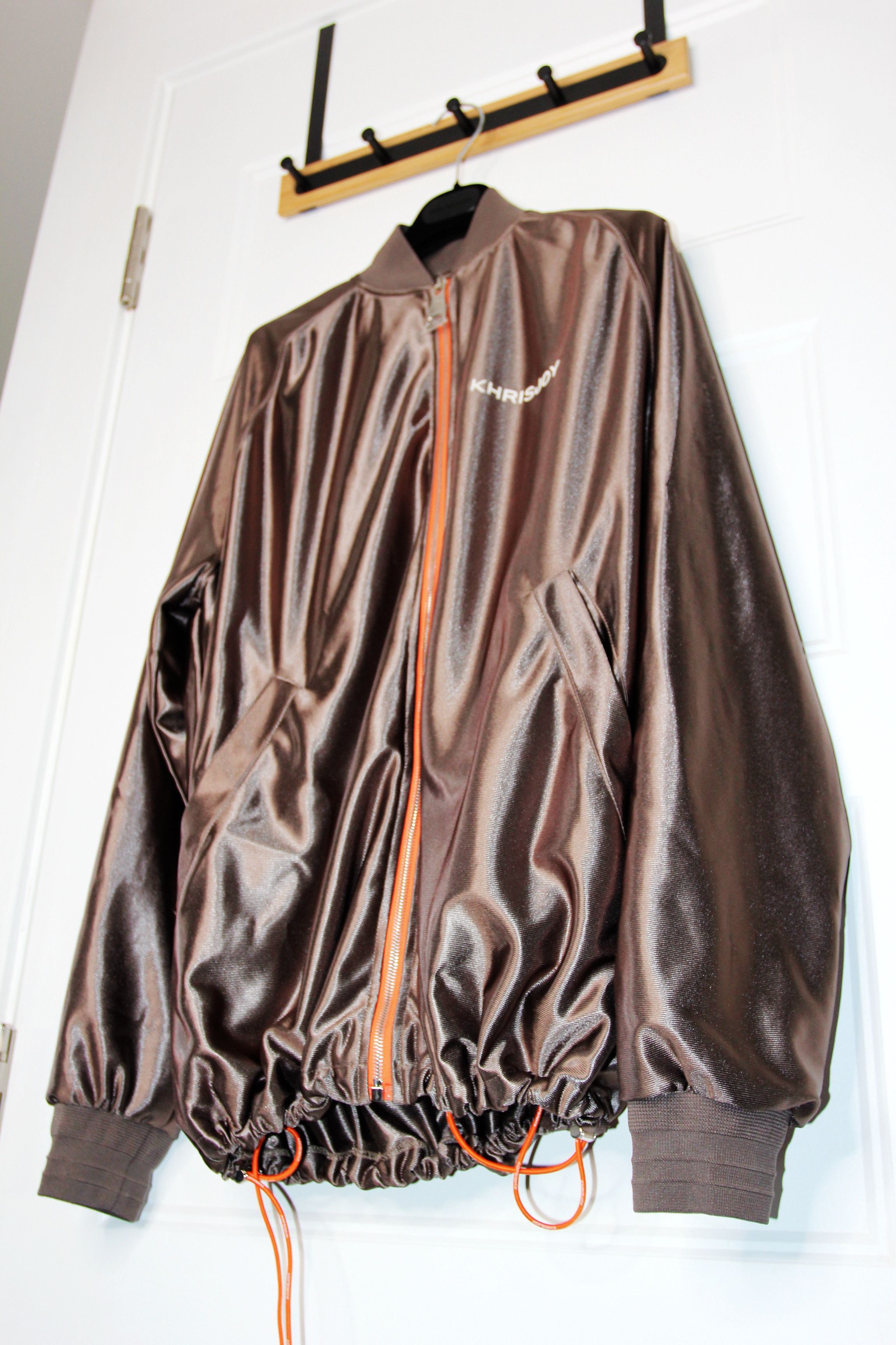 Khrisjoy BNWT SS22 KHRISJOY SATIN TRACK JACKET 0 Size US XS / EU 42 / 0 - 5 Thumbnail