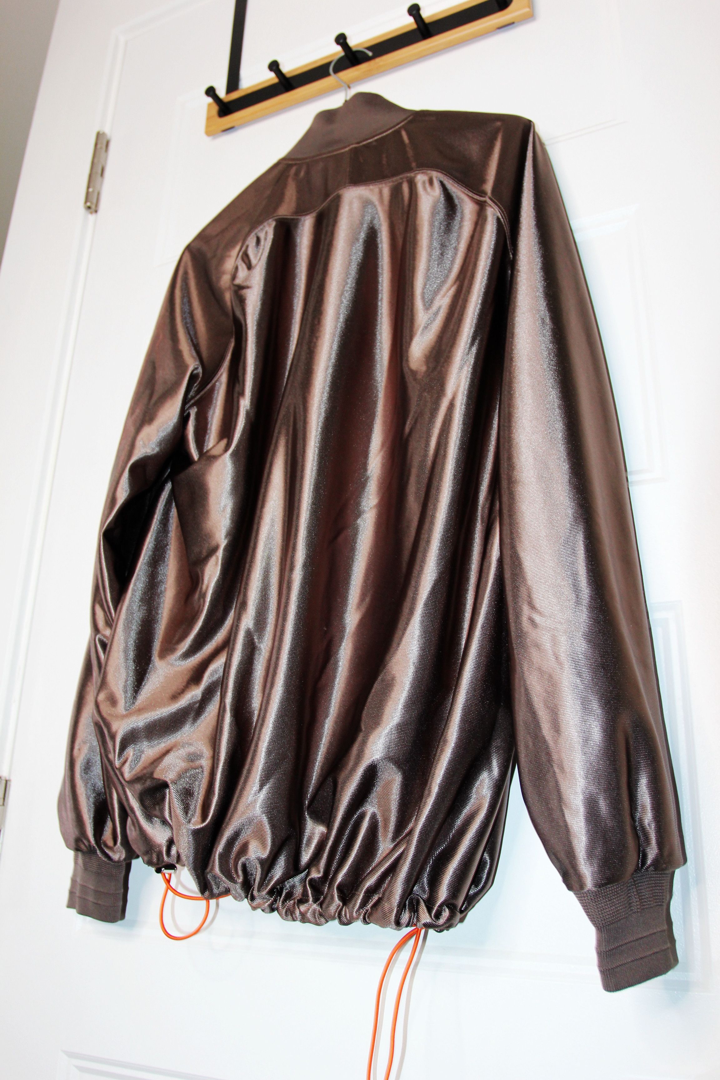 Khrisjoy BNWT SS22 KHRISJOY SATIN TRACK JACKET 0 Size US XS / EU 42 / 0 - 7 Thumbnail
