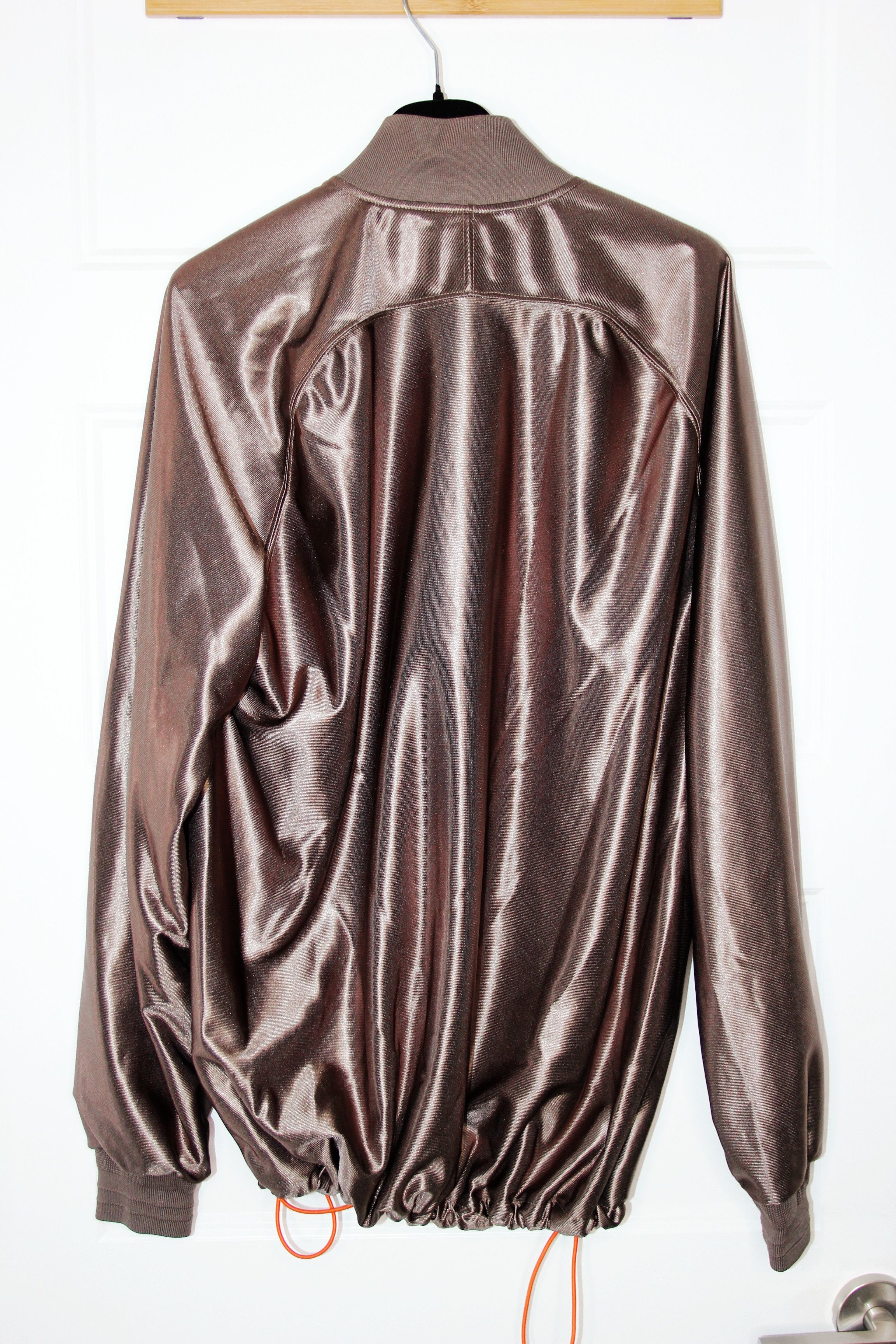 Khrisjoy BNWT SS22 KHRISJOY SATIN TRACK JACKET 0 Size US XS / EU 42 / 0 - 3 Thumbnail