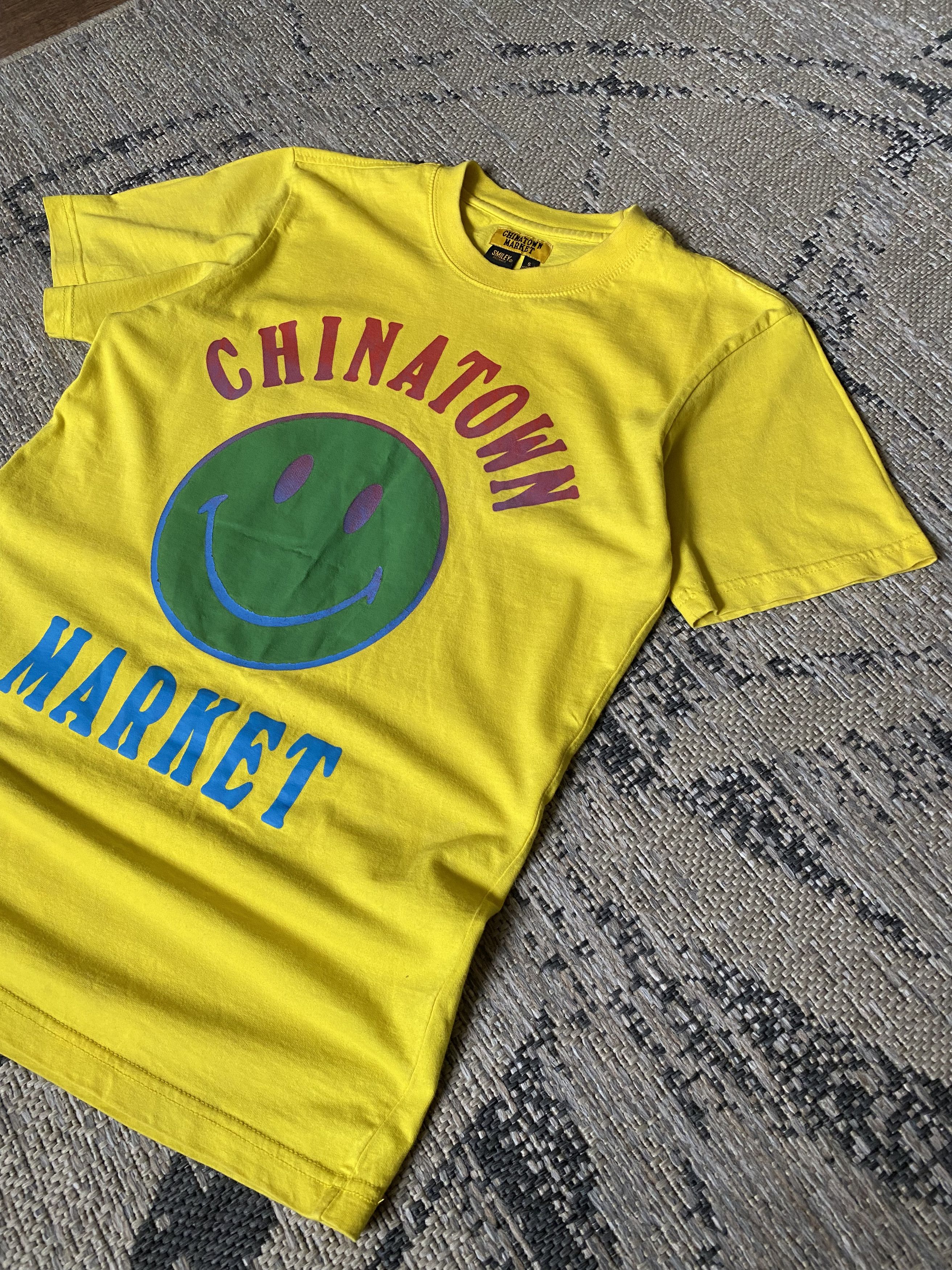 Market Chinatown Market Limited Edition Smiley Tee yellow Size US S / EU 44-46 / 1 - 1 Thumbnail