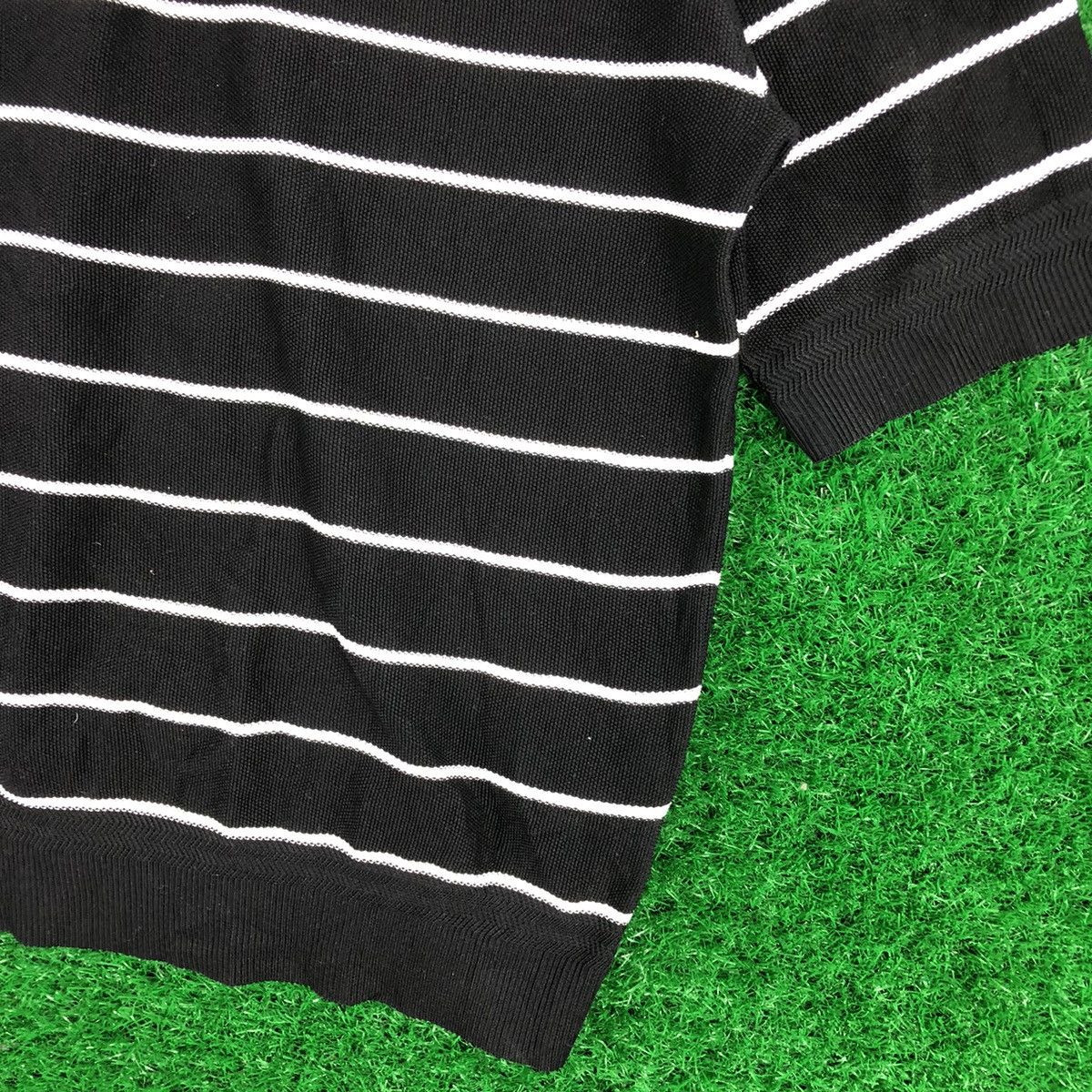 Japanese Brand Polo Knit Shirt Striped by Plus One Size US L / EU 52-54 / 3 - 3 Thumbnail
