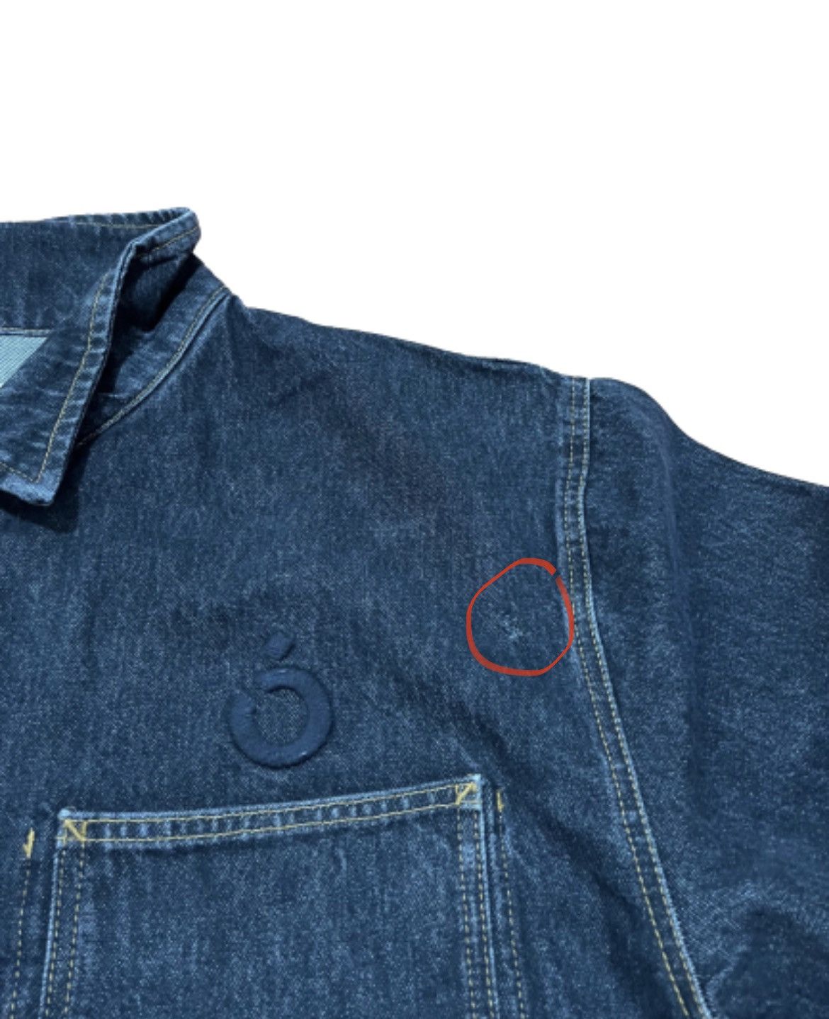 NOMA t.d × Stussy Denim Zip Work Jacket Washed Black Size US XXL / EU 58 / 5 - 7 Thumbnail