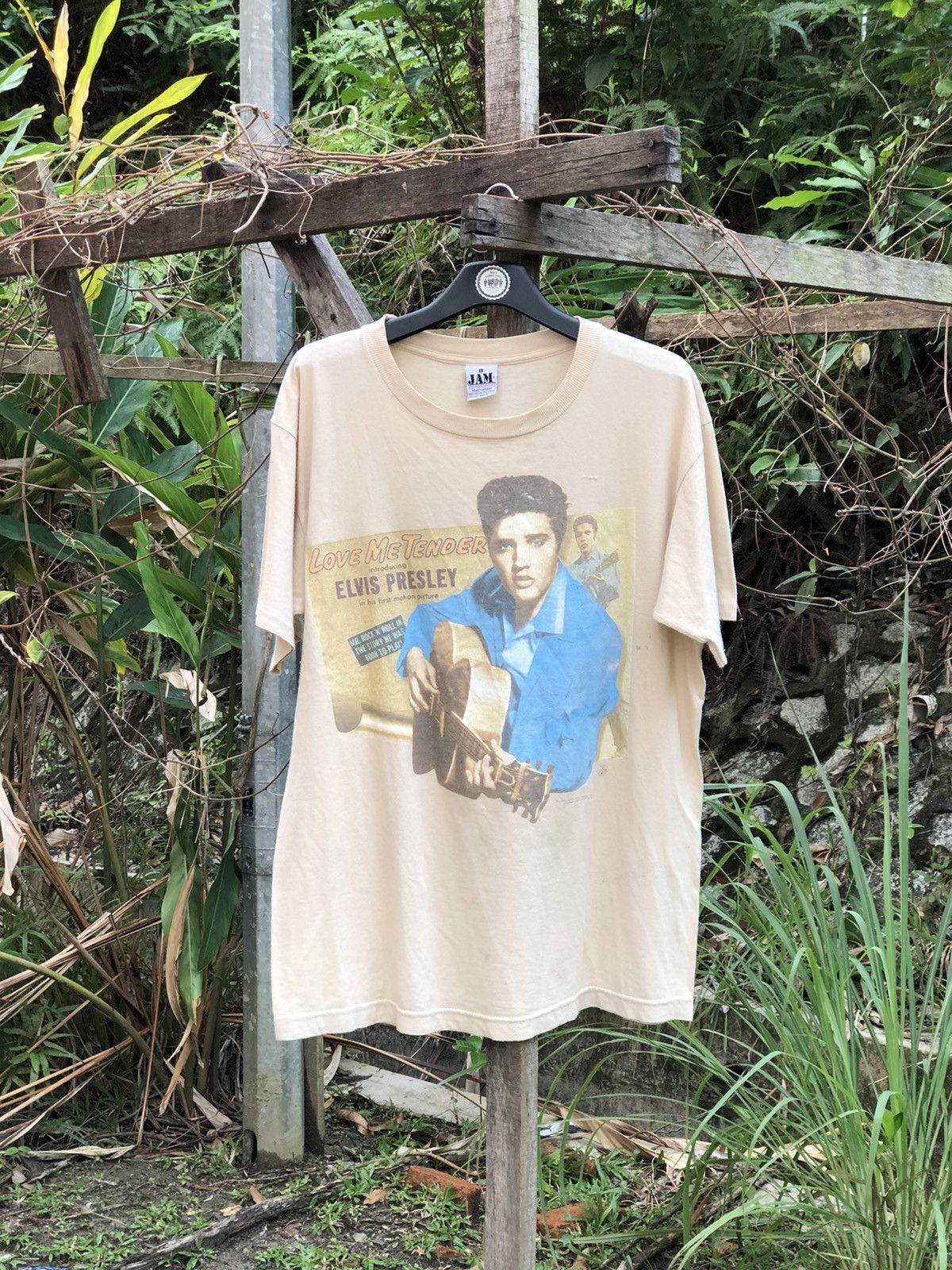 Band Tees Vintage 90's Elvis Presley Mr Rock 'N' Roll In The Story Tee Size US XL / EU 56 / 4 - 1 Thumbnail