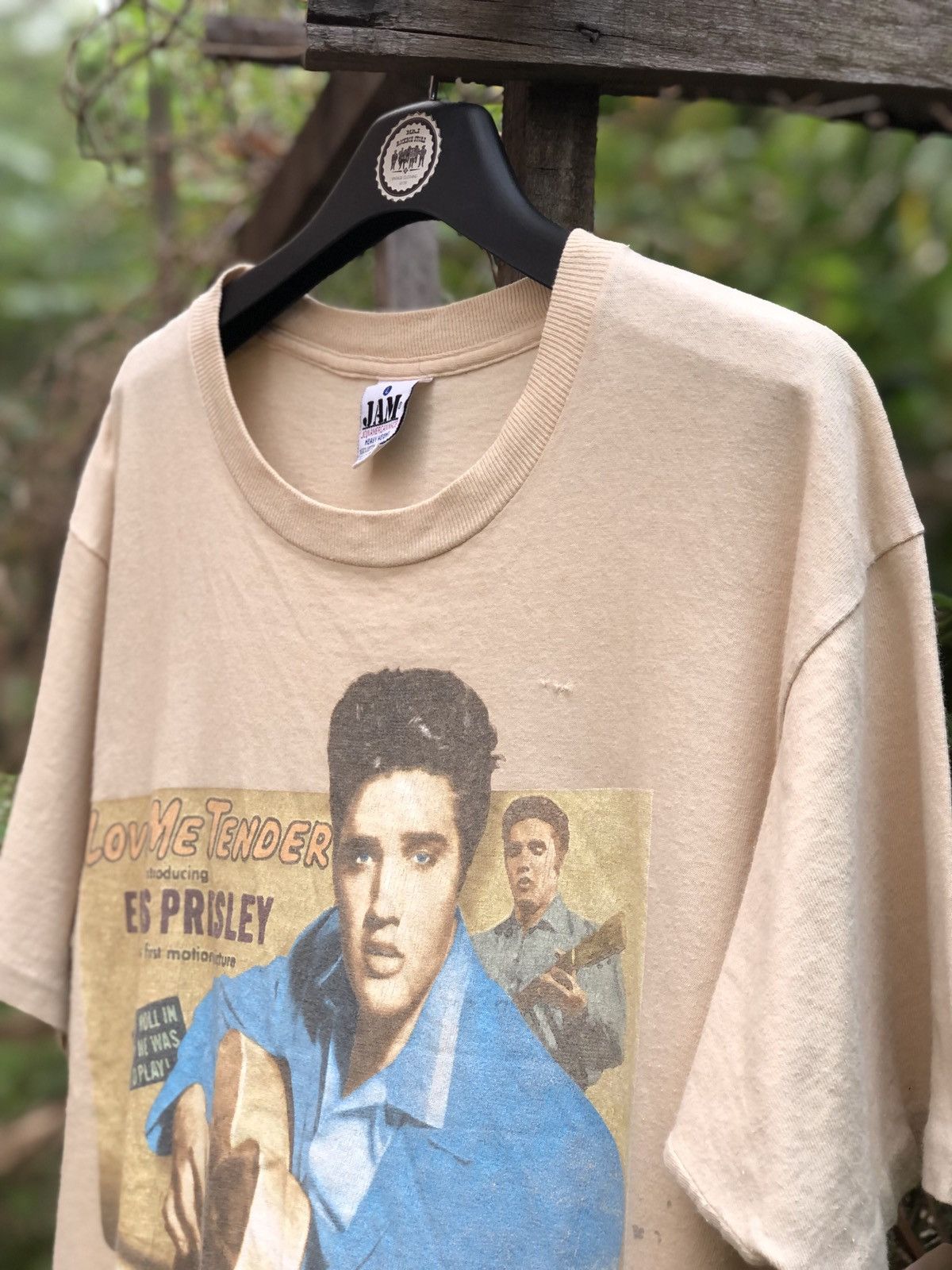 Band Tees Vintage 90's Elvis Presley Mr Rock 'N' Roll In The Story Tee Size US XL / EU 56 / 4 - 2 Thumbnail